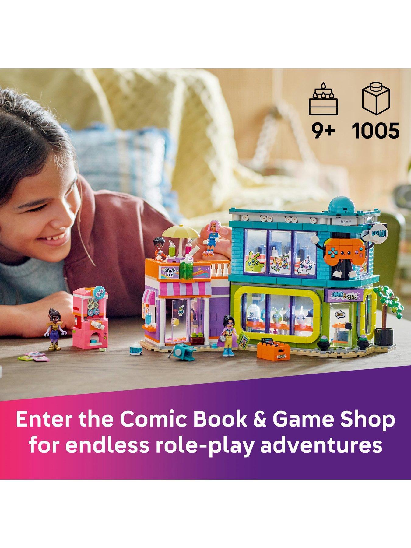 Image 2 of 8 of LEGO Friends Comic Book &amp; Game Shop Toy 42674