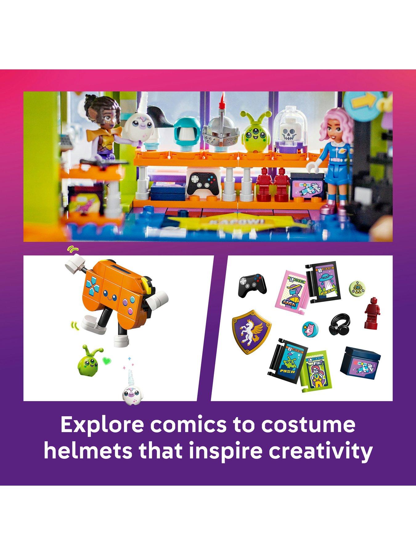 Image 3 of 8 of LEGO Friends Comic Book &amp; Game Shop Toy 42674
