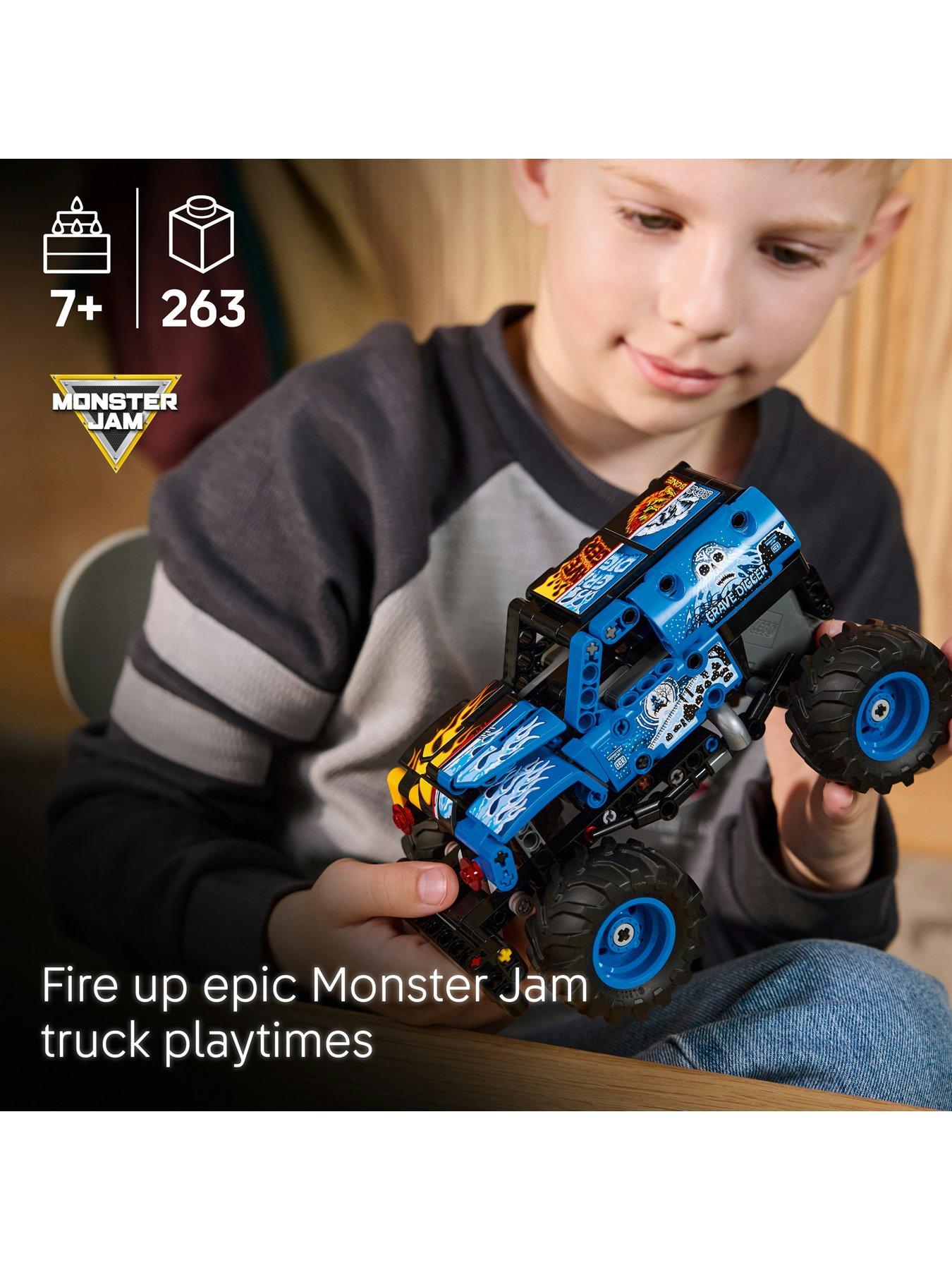 Image 2 of 8 of LEGO Technic Monster Jam Grave Digger Fire and Ice&nbsp;42219