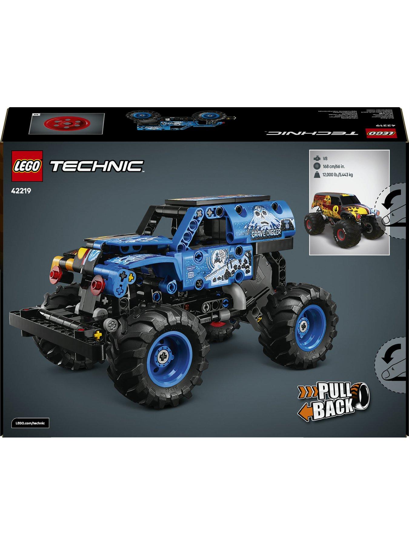 Image 7 of 8 of LEGO Technic Monster Jam Grave Digger Fire and Ice&nbsp;42219