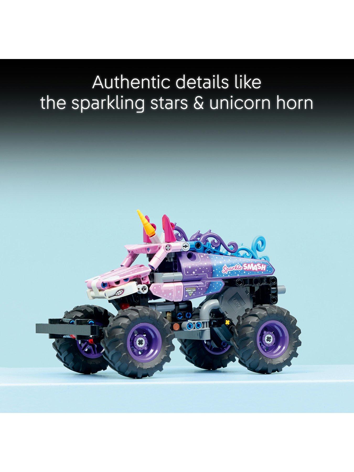 Image 5 of 8 of LEGO Technic Monster Jam Sparkle Smash Pull-Back Toy 42220
