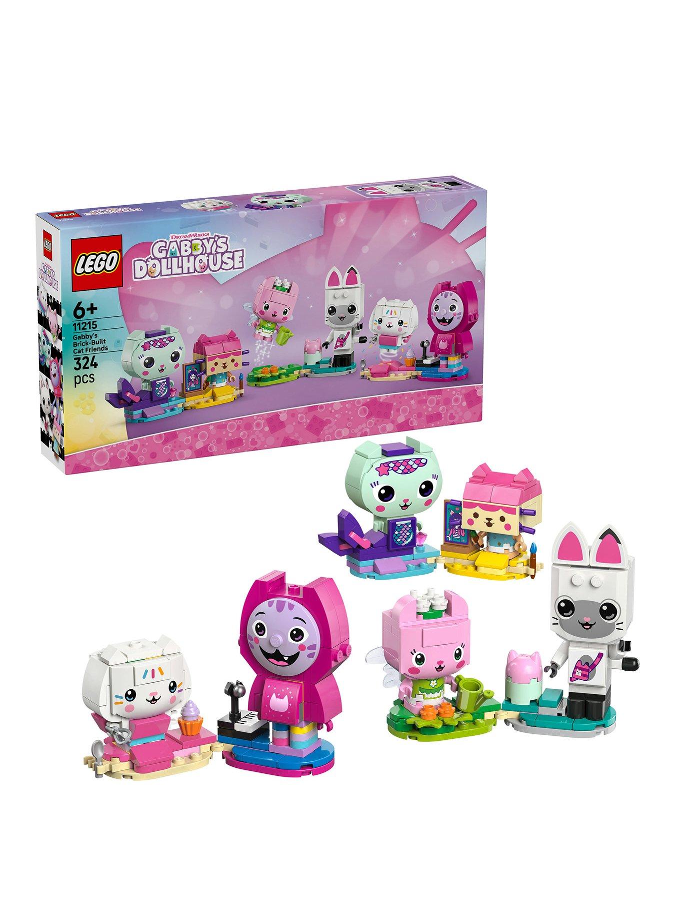 LEGO Gabby's Dollhouse Gabby's Brick-Built Cat Friends (11215)
