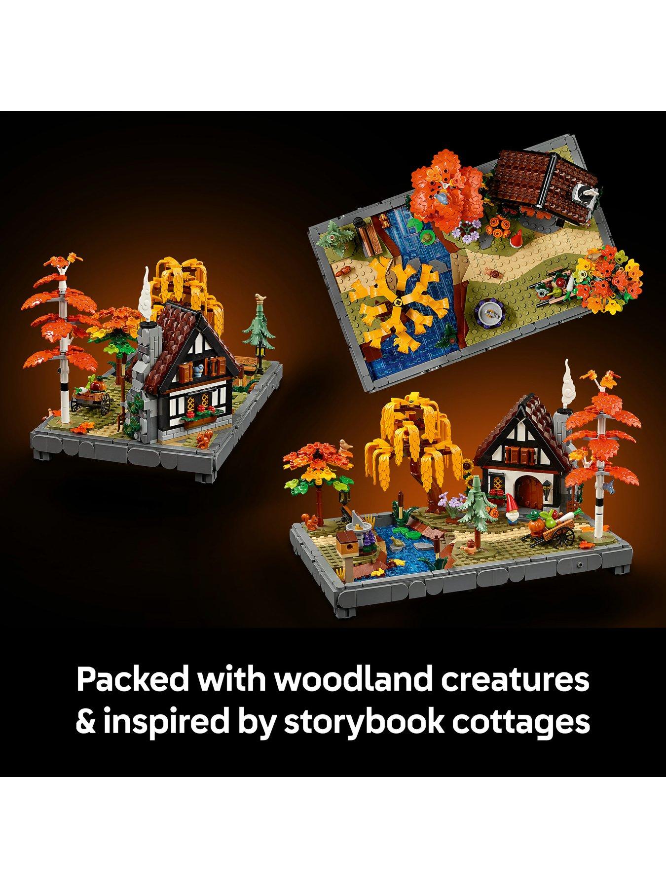 Image 3 of 8 of LEGO Icons Autumn Cottage Garden Model Kit 11372
