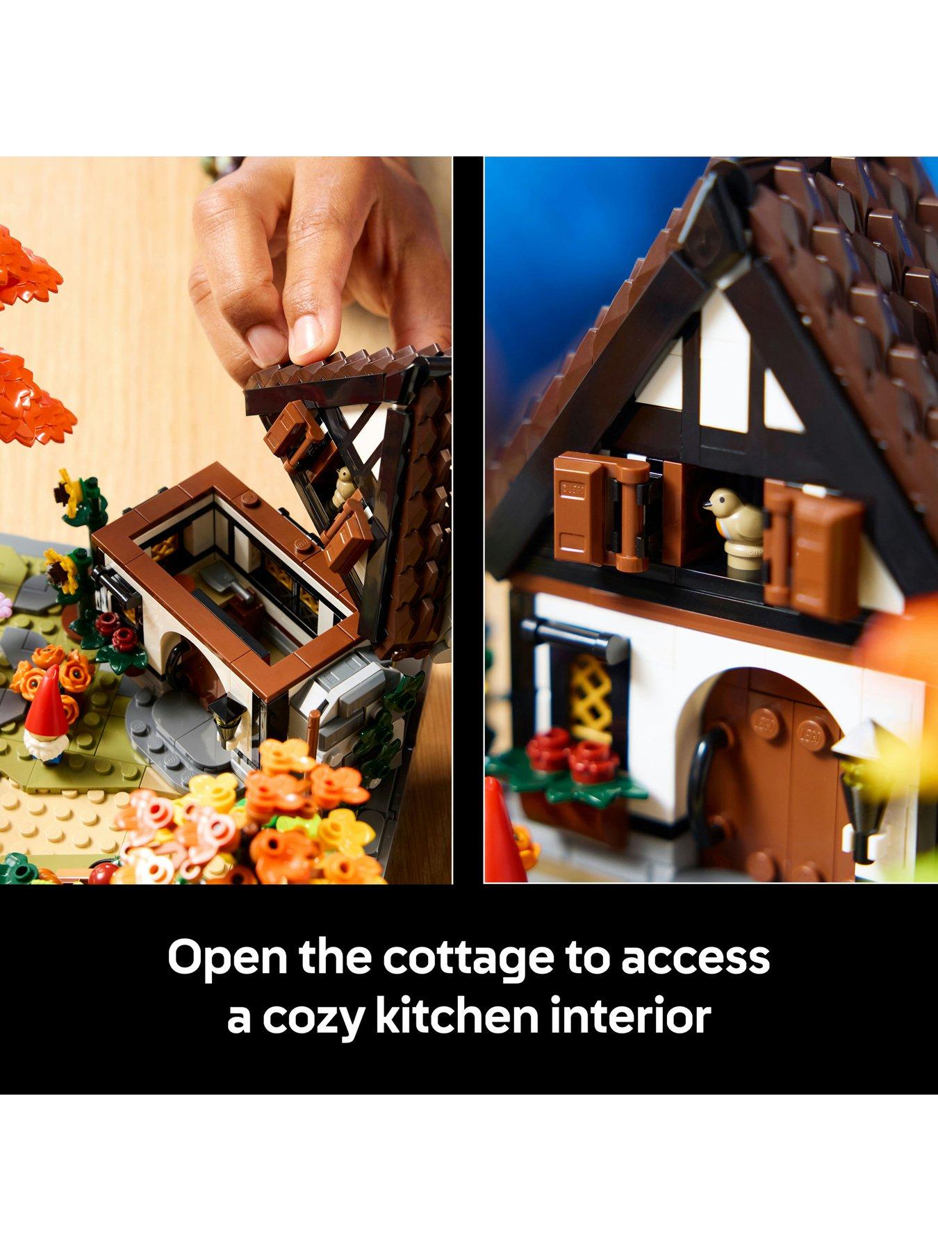 Image 4 of 8 of LEGO Icons Autumn Cottage Garden Model Kit 11372