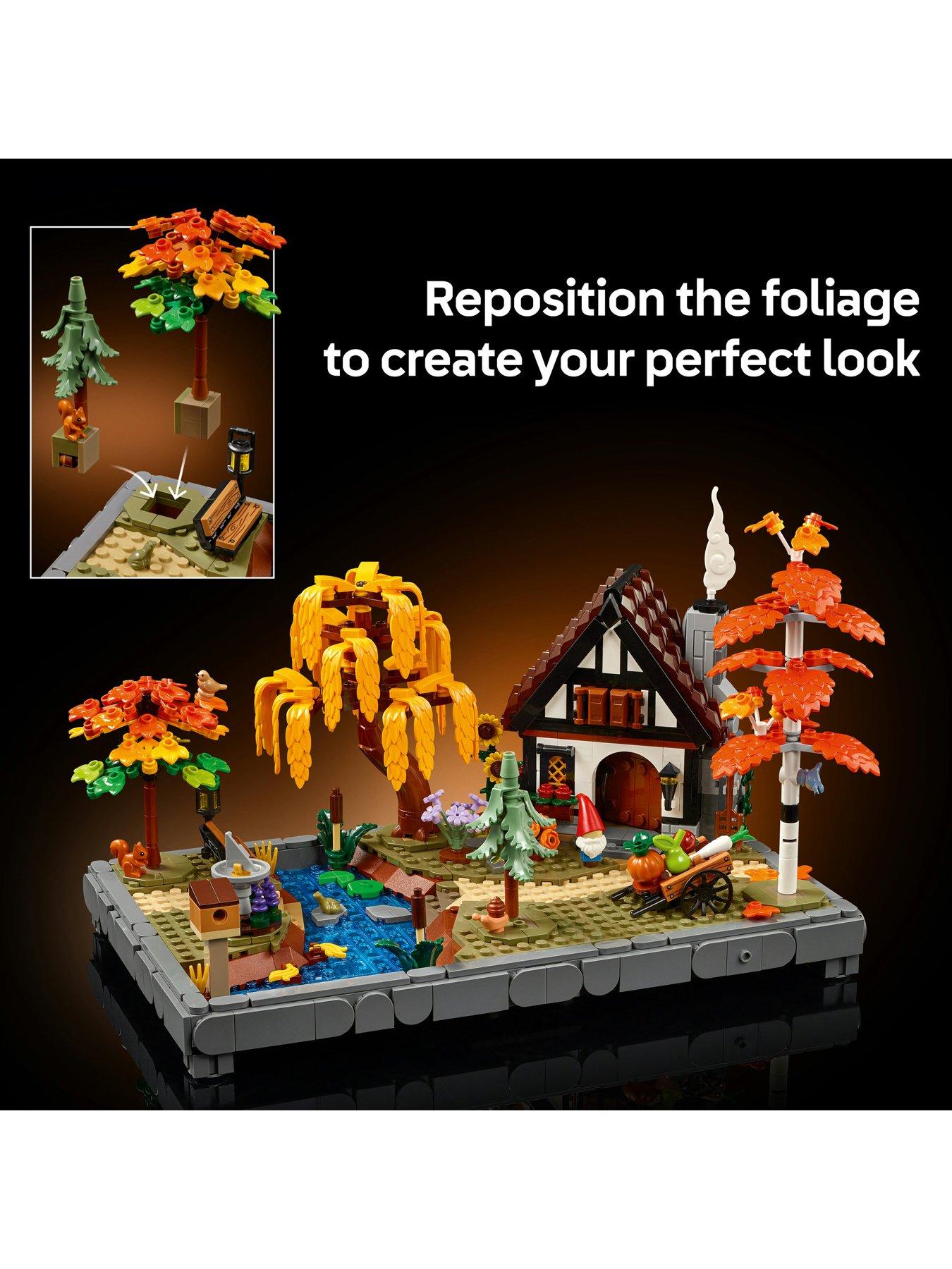 Image 6 of 8 of LEGO Icons Autumn Cottage Garden Model Kit 11372