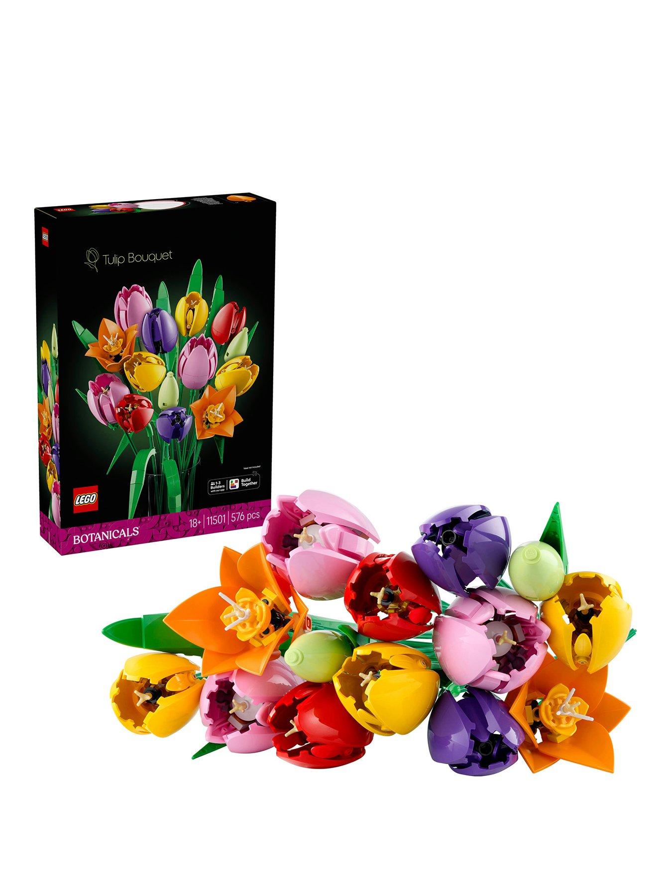 LEGO Botanical Tulip Bouquet Faux Flowers Set (11501)