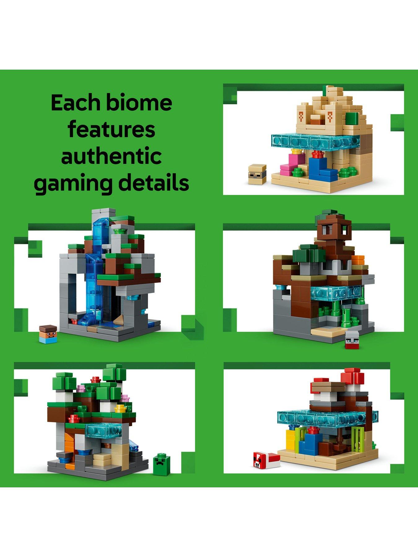 Image 3 of 8 of LEGO Minecraft Mini Biomes Building Toy&nbsp;21589