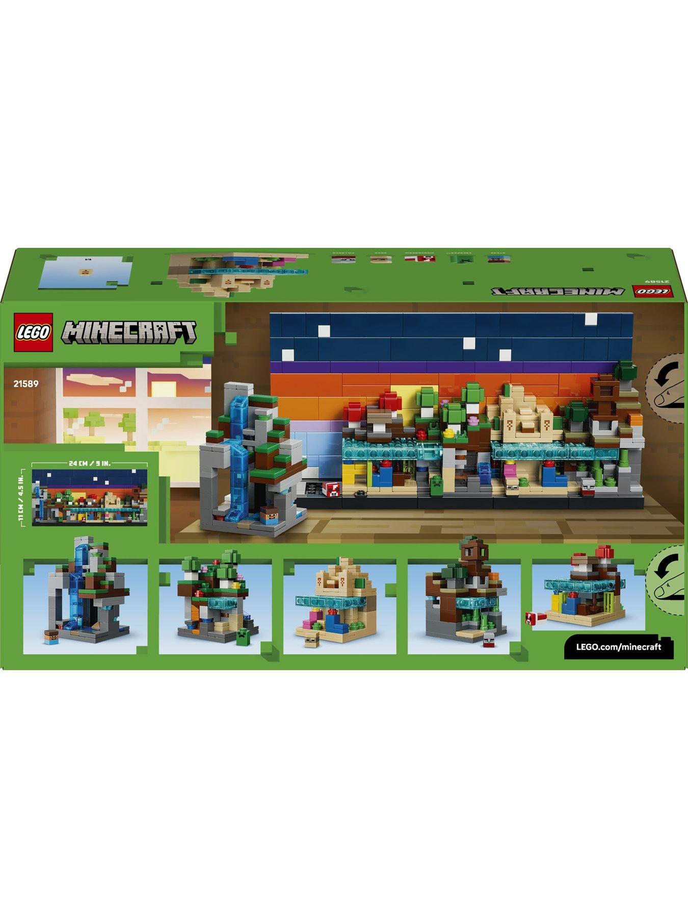 Image 7 of 8 of LEGO Minecraft Mini Biomes Building Toy&nbsp;21589