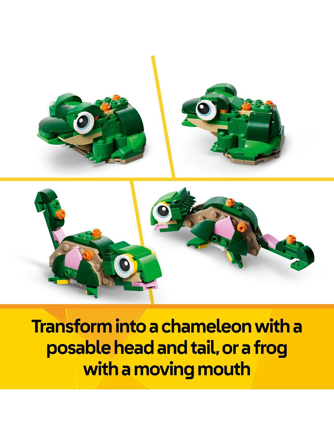 Image 5 of 8 of LEGO Creator 3in1 Turtle with a Water Lily Flower 31377