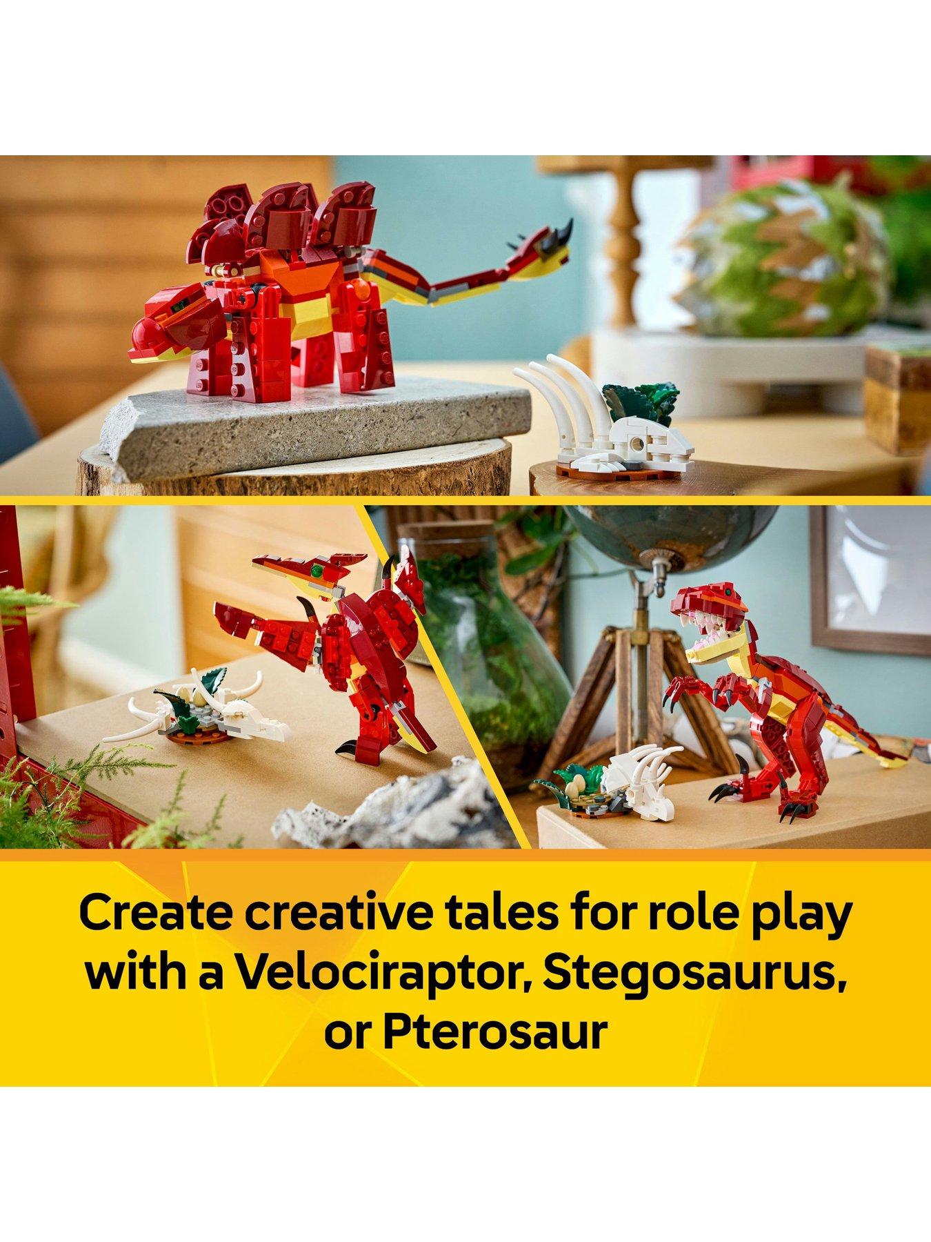 Image 3 of 8 of LEGO Creator 3in1 Fierce Dinosaur Toy 31379