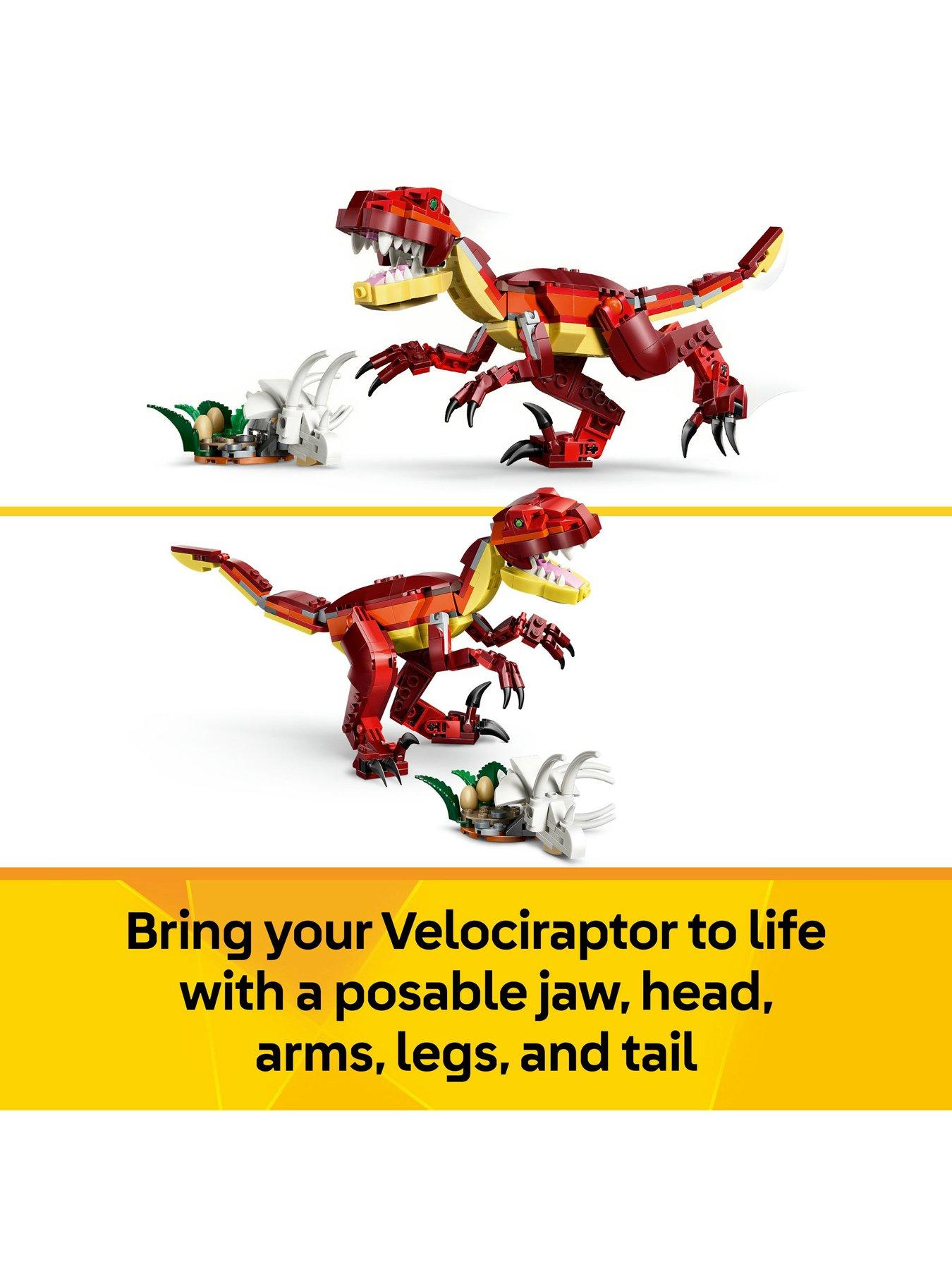 Image 4 of 8 of LEGO Creator 3in1 Fierce Dinosaur Toy 31379