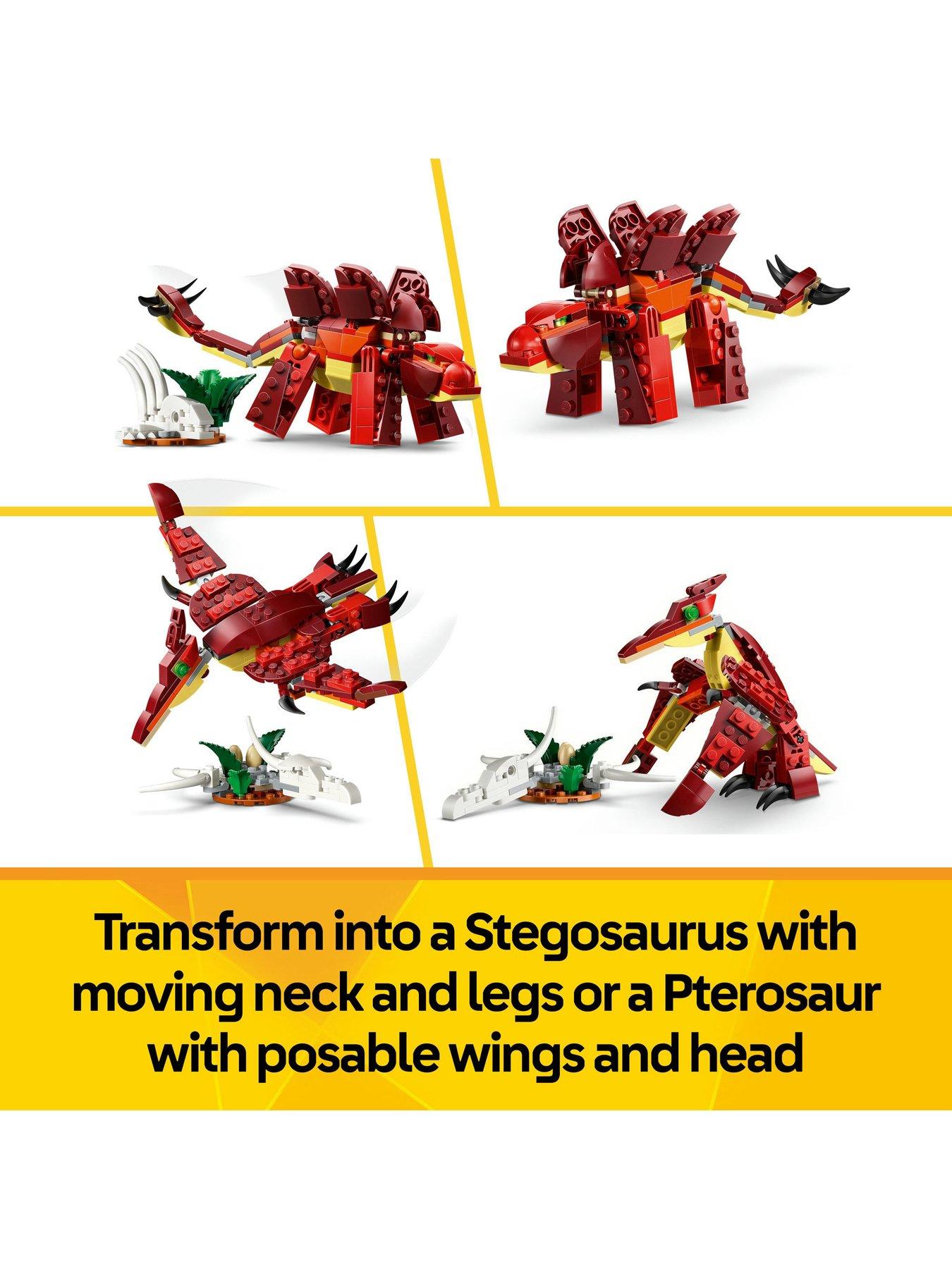 Image 5 of 8 of LEGO Creator 3in1 Fierce Dinosaur Toy 31379