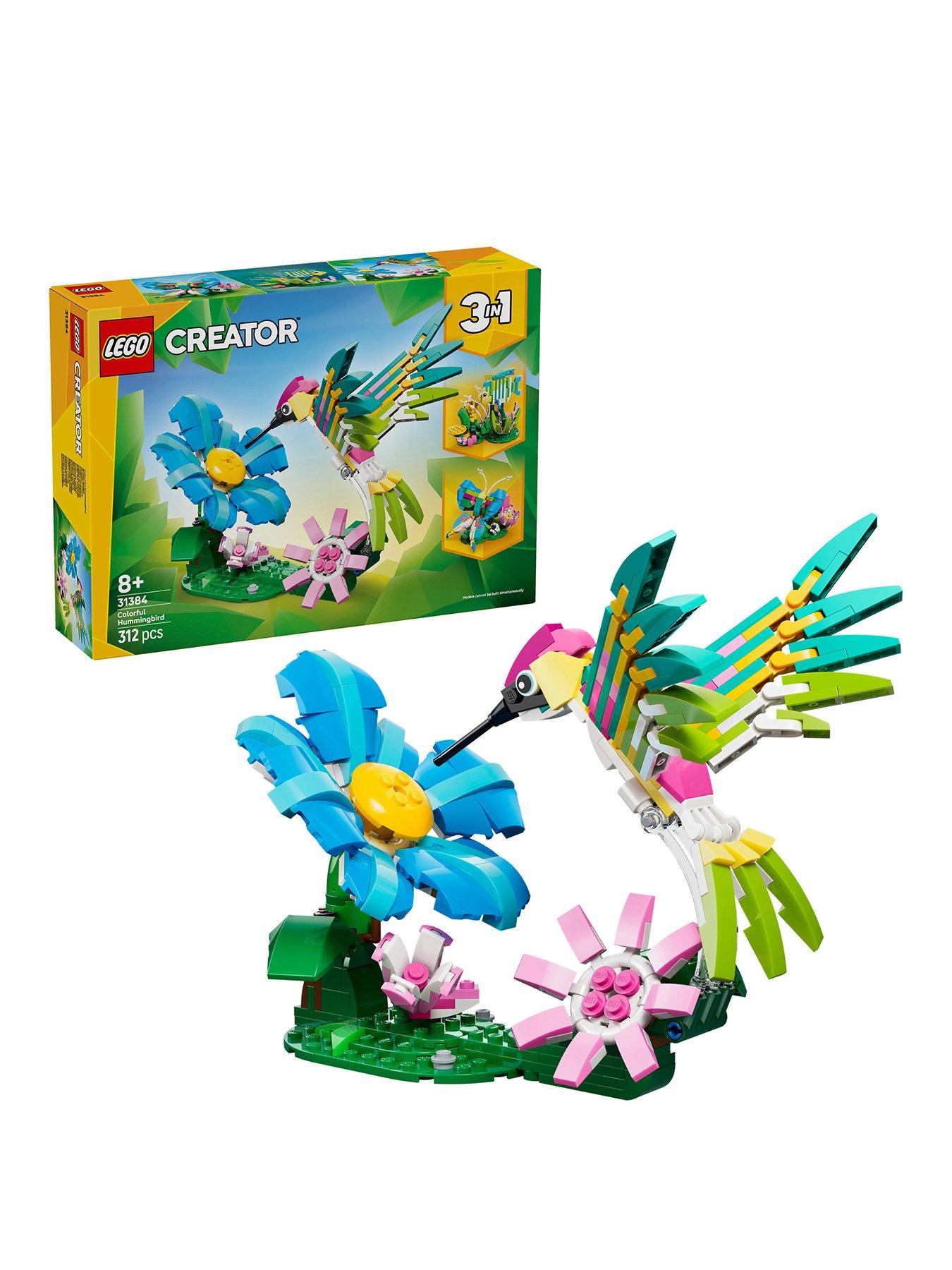 LEGO Creator 3-in-1 Wild Animals: Colourful Hummingbird (31384)