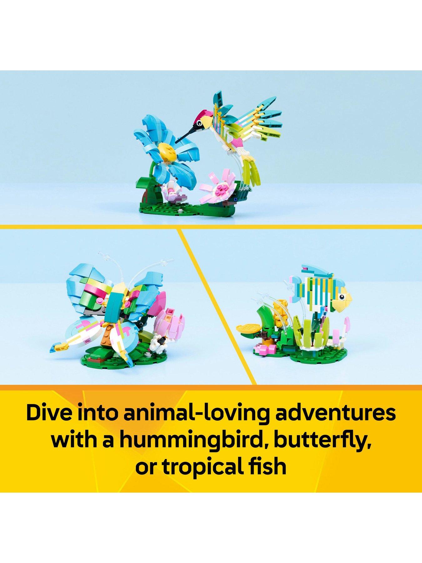 Image 3 of 8 of LEGO Creator 3-in-1 Wild Animals: Colourful Hummingbird (31384)
