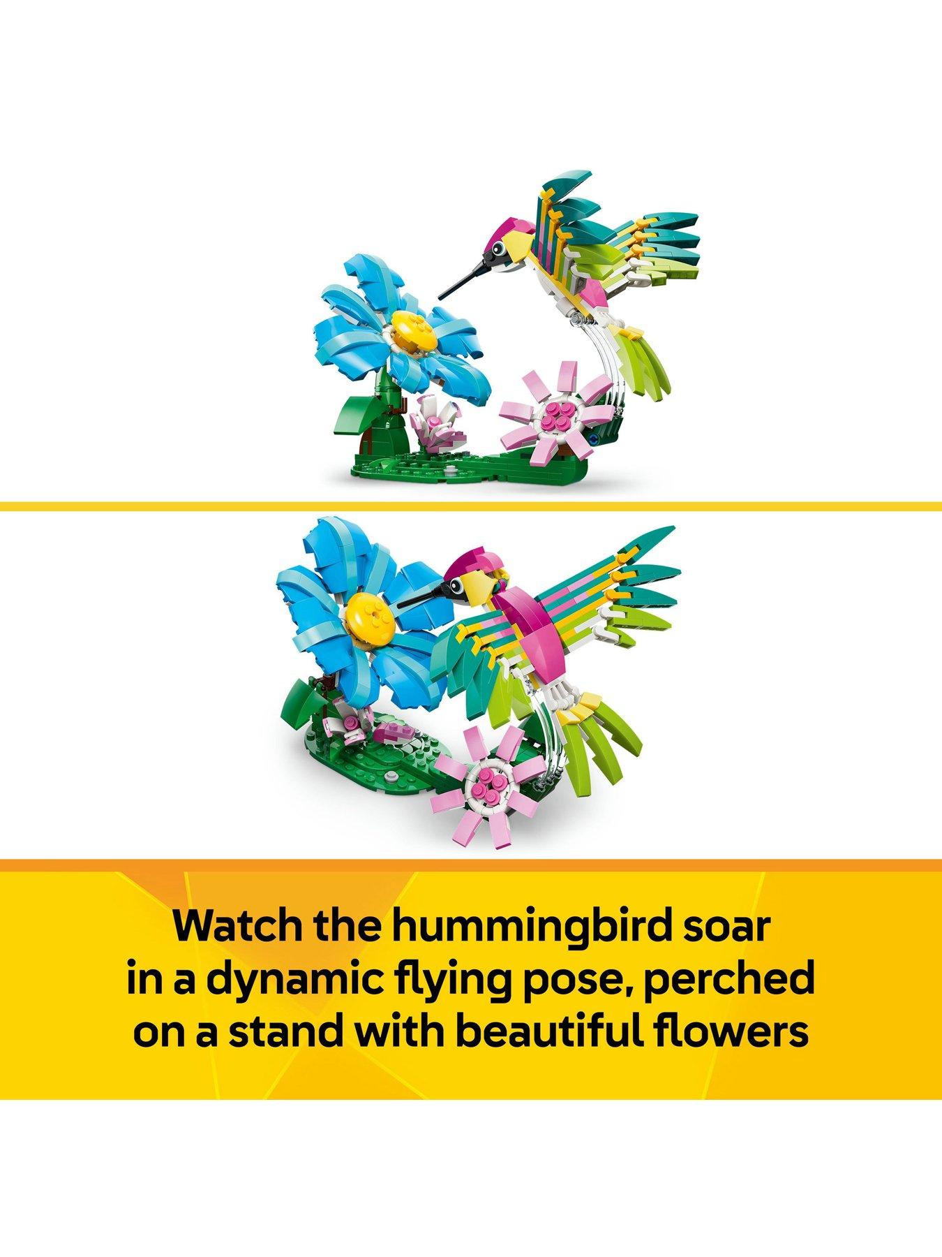 Image 4 of 8 of LEGO Creator 3-in-1 Wild Animals: Colourful Hummingbird (31384)