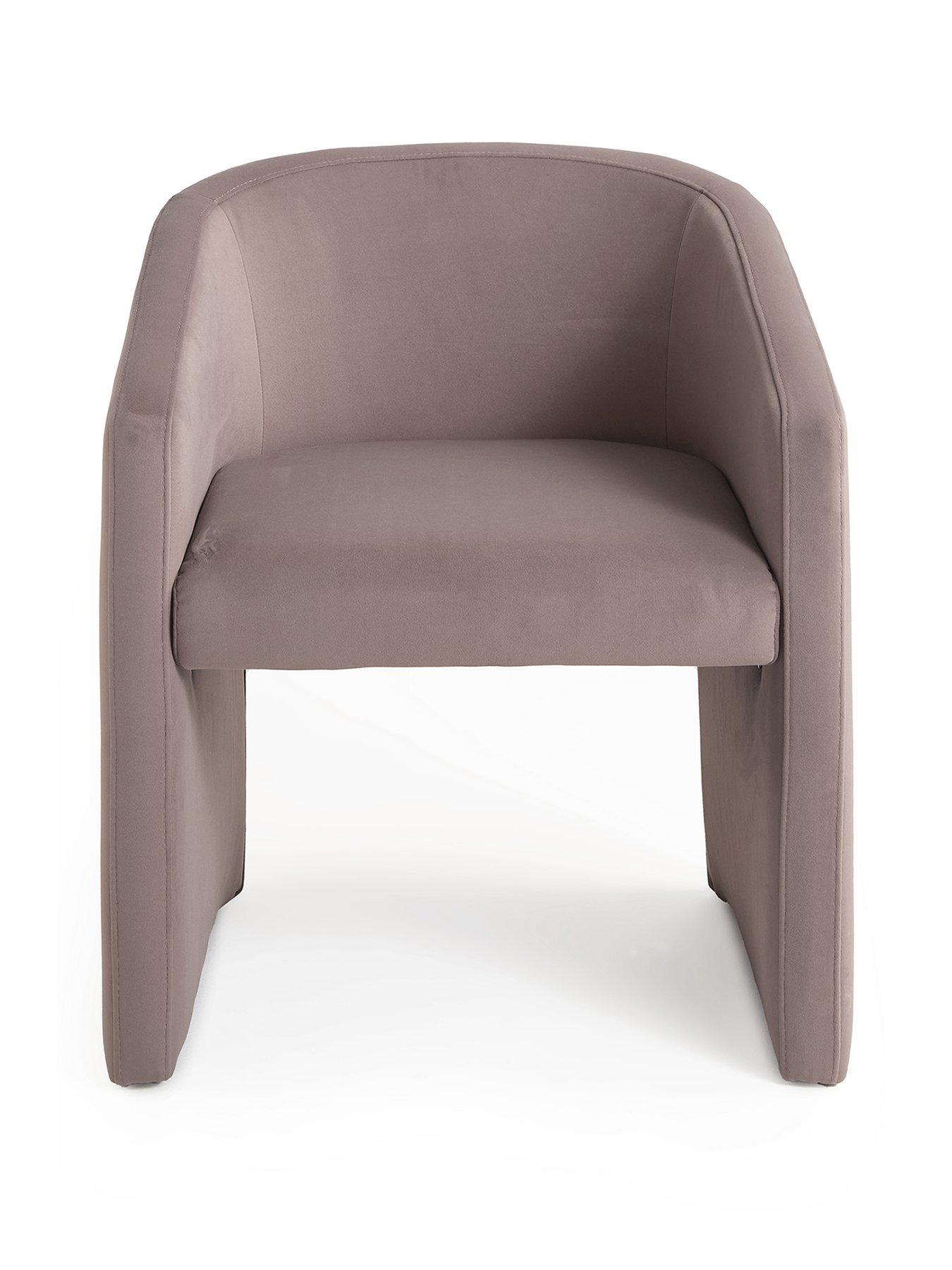 Image 2 of 7 of The Very Collection Mira Dining Chair - Mink - FSC&reg; Certified