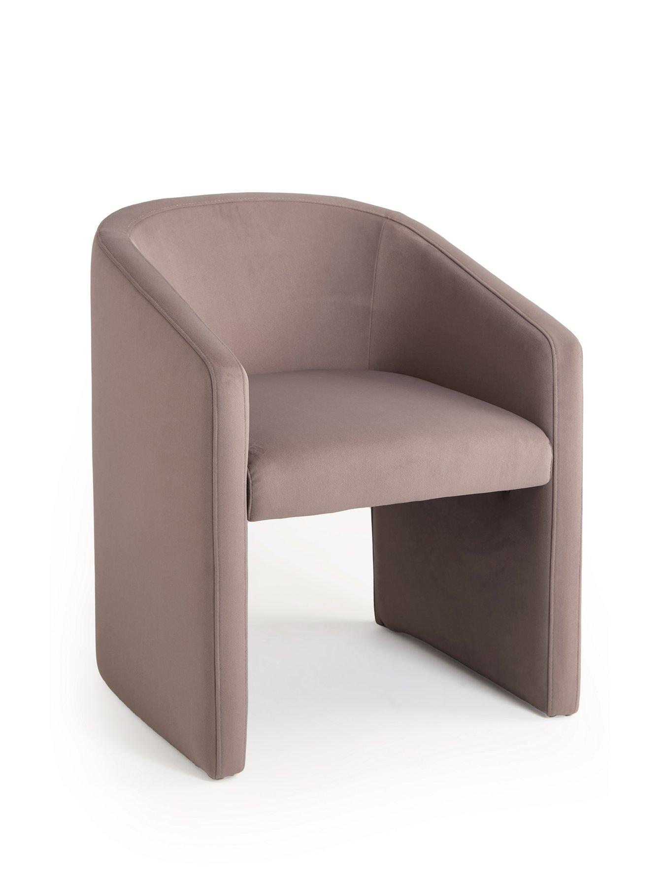 Image 3 of 7 of The Very Collection Mira Dining Chair - Mink - FSC&reg; Certified
