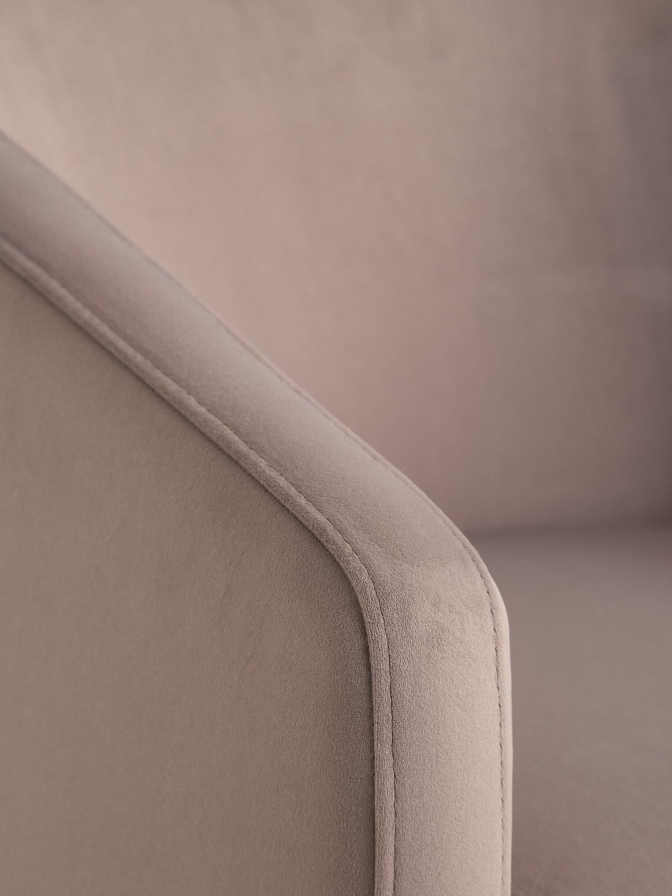 Image 6 of 7 of The Very Collection Mira Dining Chair - Mink - FSC&reg; Certified