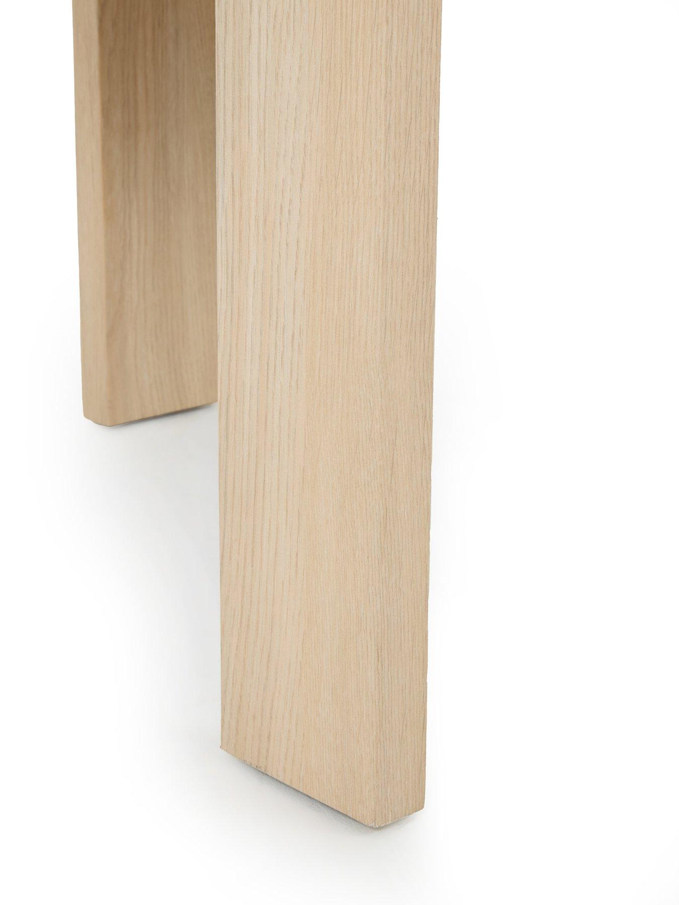 Image 5 of 6 of The Very Collection Arley Dining Chair - White Wash Oak/Natural - FSC&reg; Certified