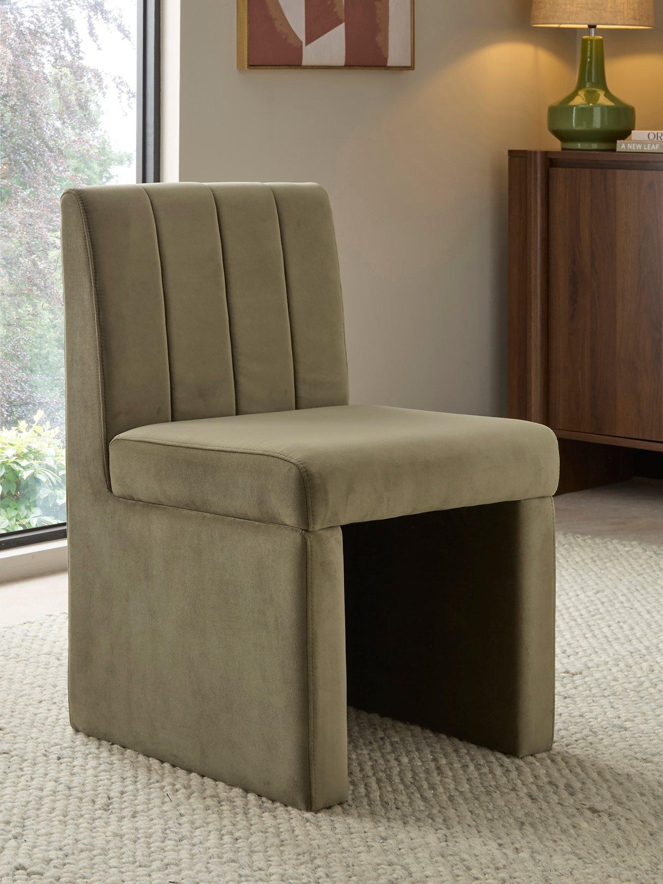 The Very Collection Sander Dining Chair - Moss Green - FSC® Certified