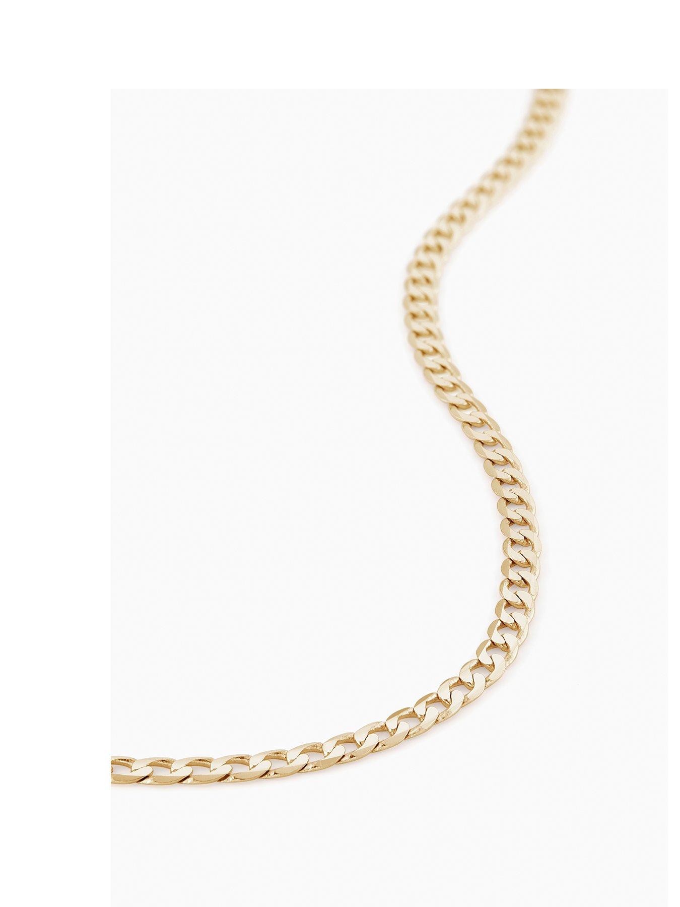 front image of the-love-collection-9ct-yellow-gold-solid-curb-chain-28mm-20-inch