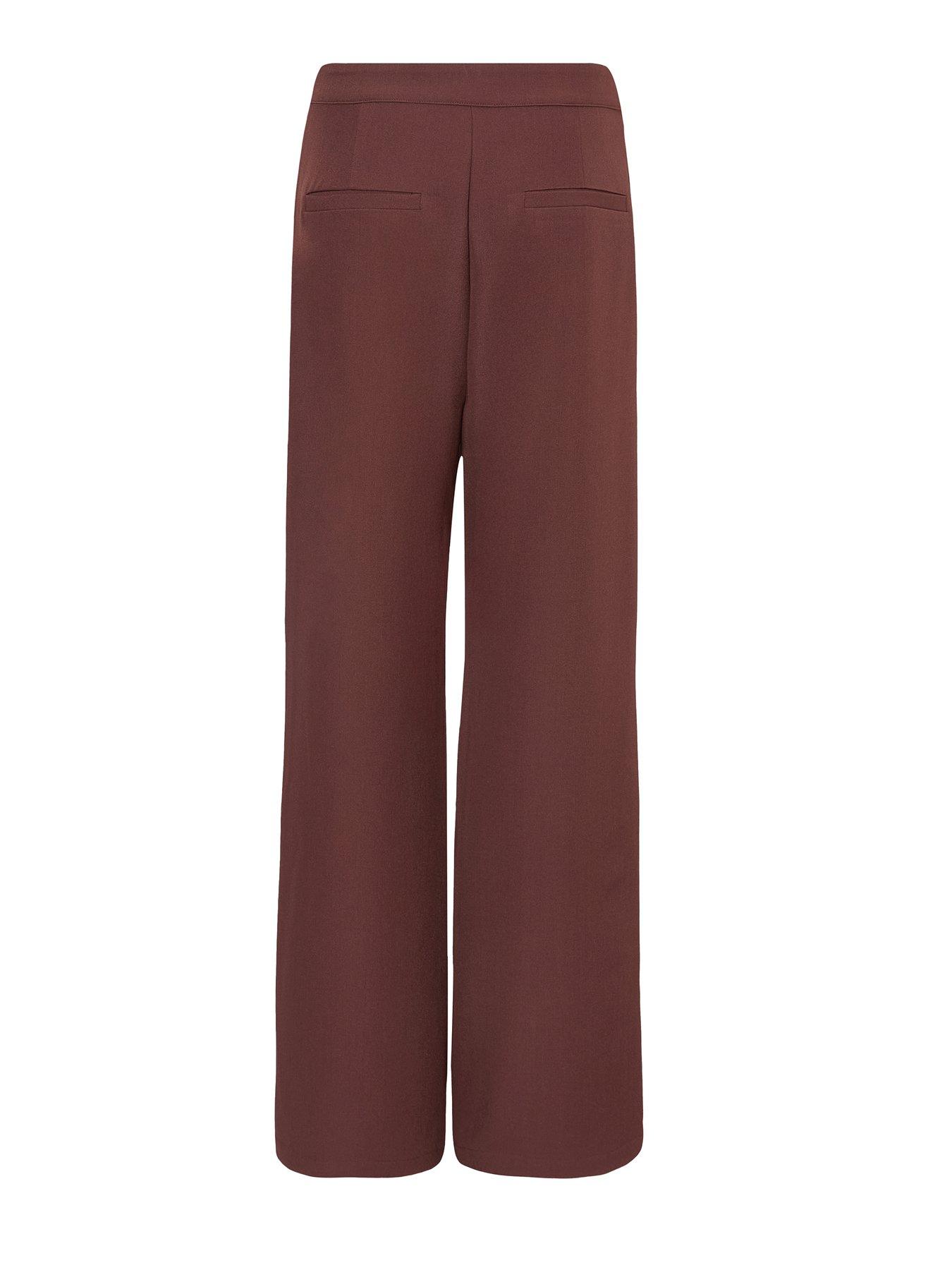 Image 5 of 6 of Quiz Brown Tapered Trousers