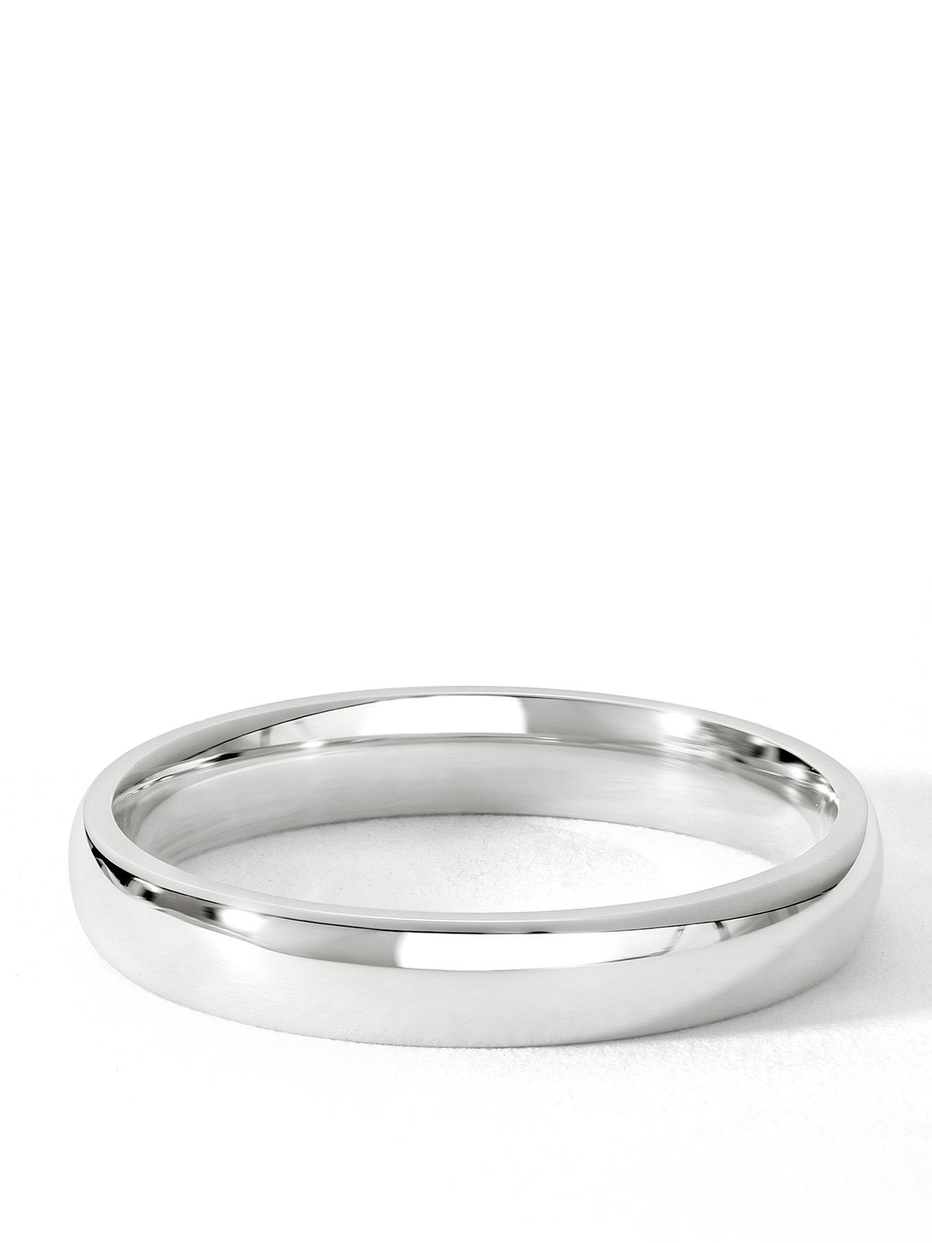 front image of the-love-collection-classic-9ct-white-gold-court-wedding-band-ring-3mm