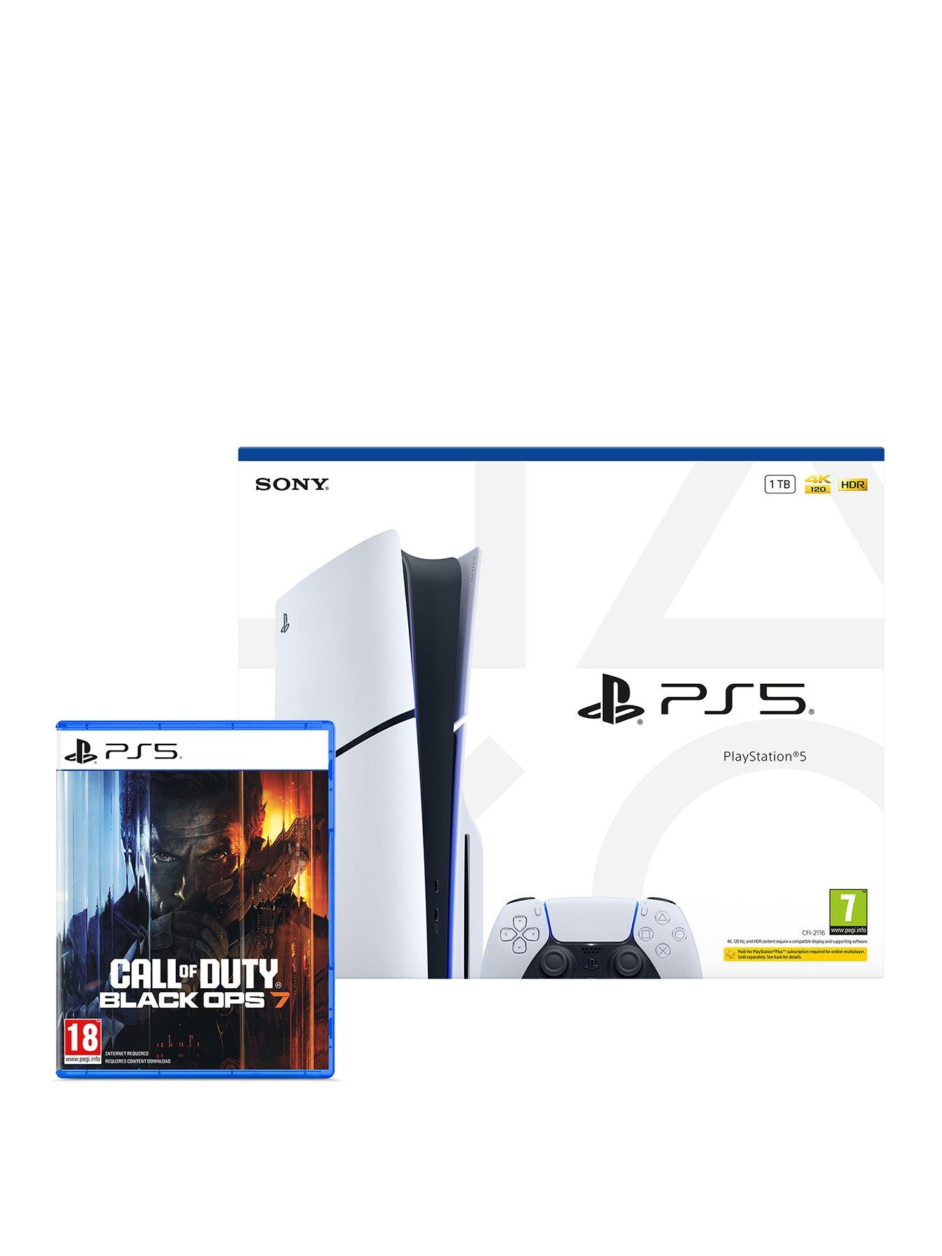 PlayStation 5 Disc Console – 1TB  &  Call of Duty: Black Ops 7