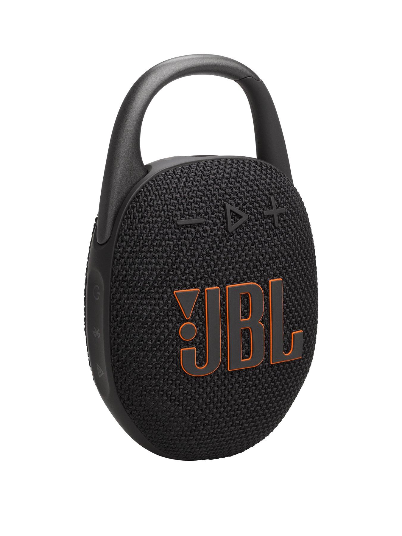 JBL Clip5, portable bluetooth speaker with carabiner, 12H battery, IP67 water  &  dust proof and Auracast connect