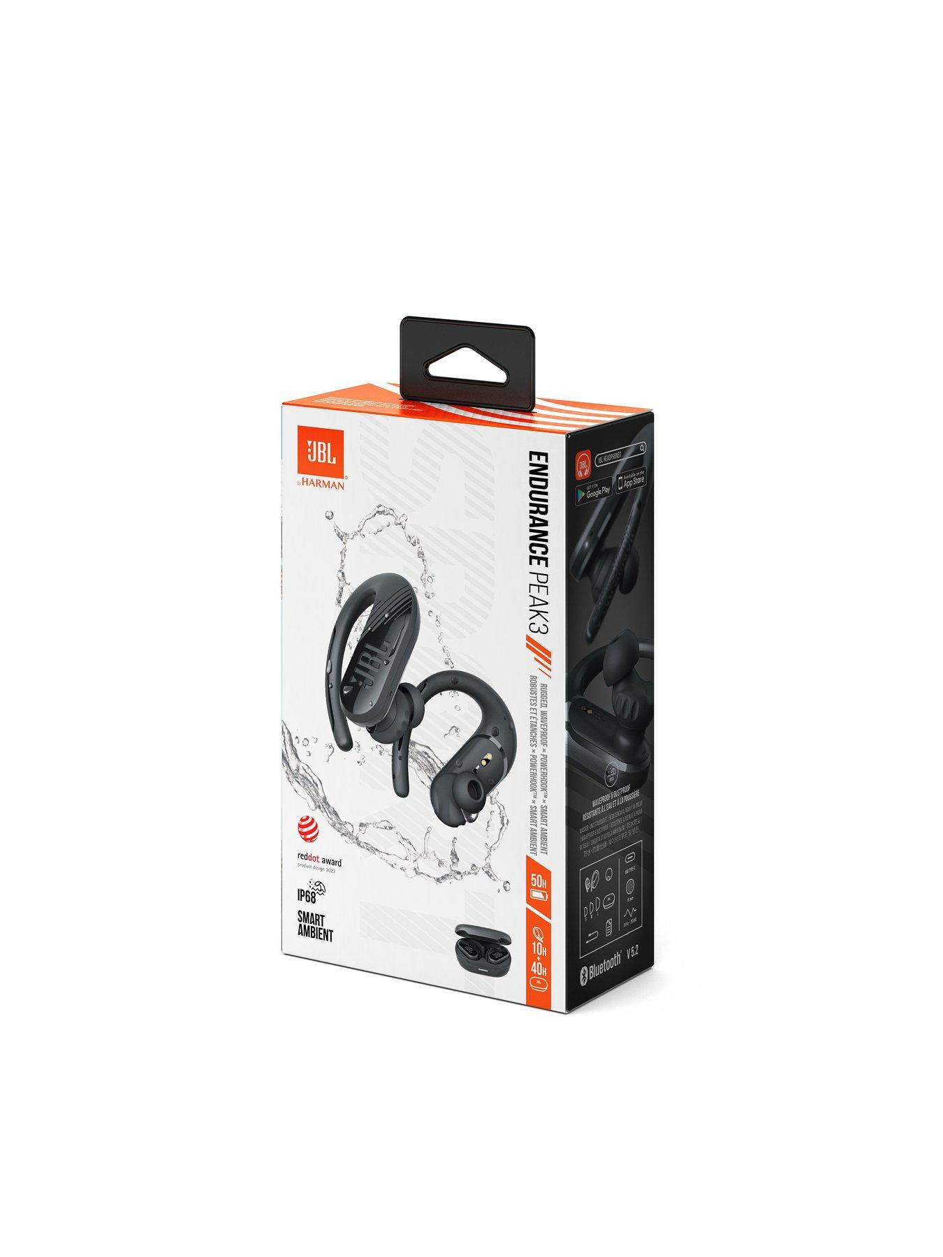  image of jbl-endurance-peak-3-true-wireless-sport-earbuds-powerhook-ip68-smart-ambient