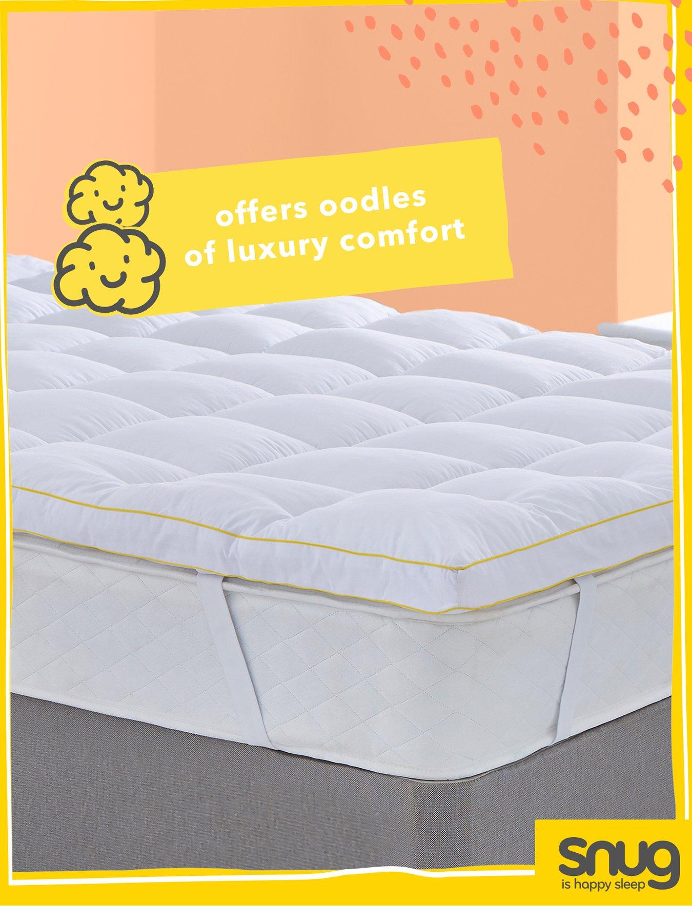  image of silentnight-snug-deeply-dreamy-10cm-mattress-topper