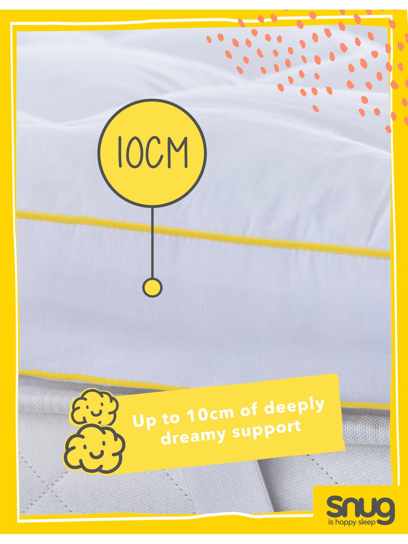 image of silentnight-snug-deeply-dreamy-10cm-mattress-topper