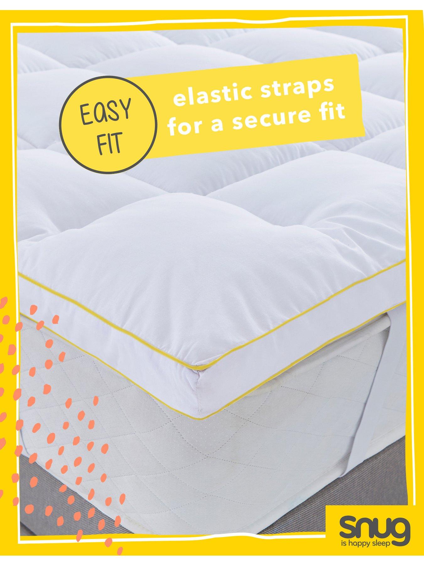  image of silentnight-snug-deeply-dreamy-10cm-mattress-topper