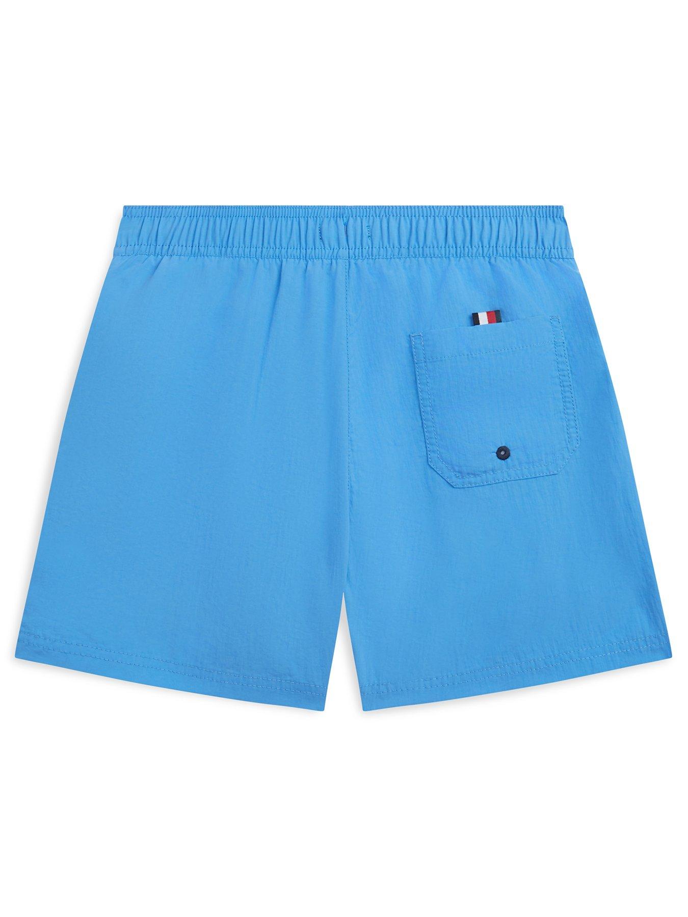 Image 2 of 2 of Tommy Hilfiger Boys Medium Drawstring Swimshort - Blue