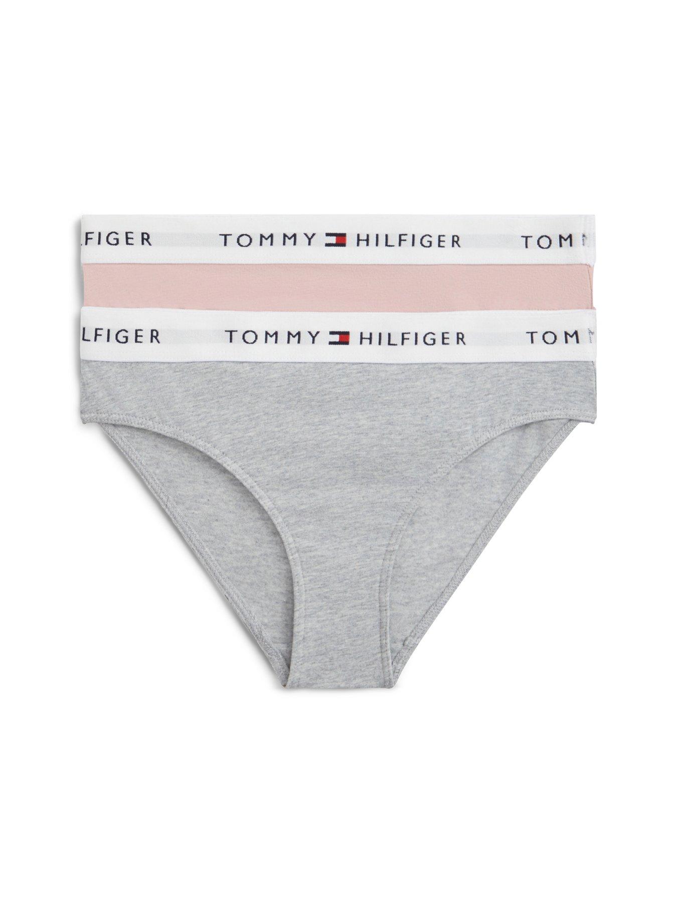 Tommy Hilfiger Girls 2 Pack Bikini Brief - Multi