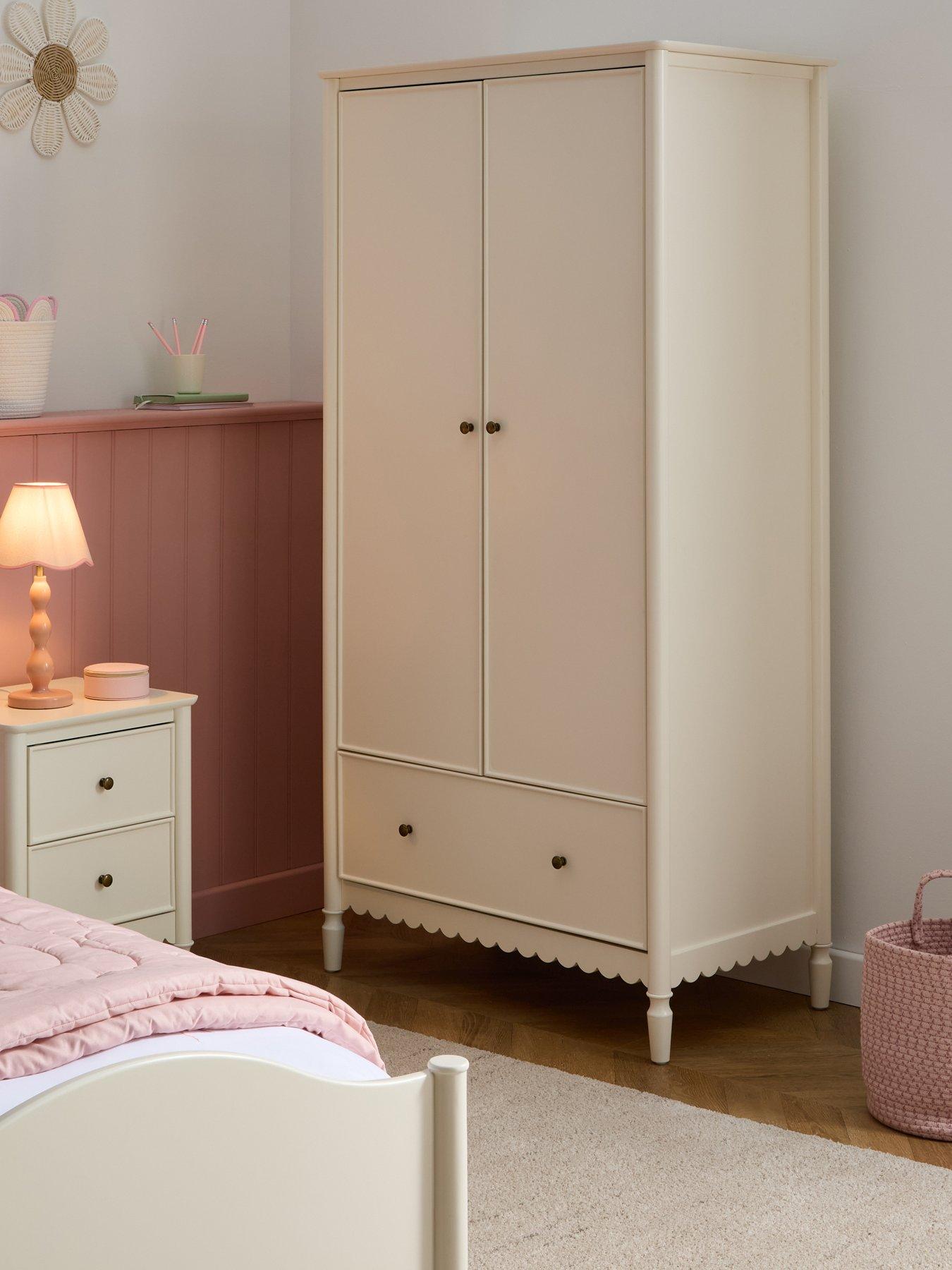 The Very Collection New Scallop 2 Door Wardrobe - FSC® Certified