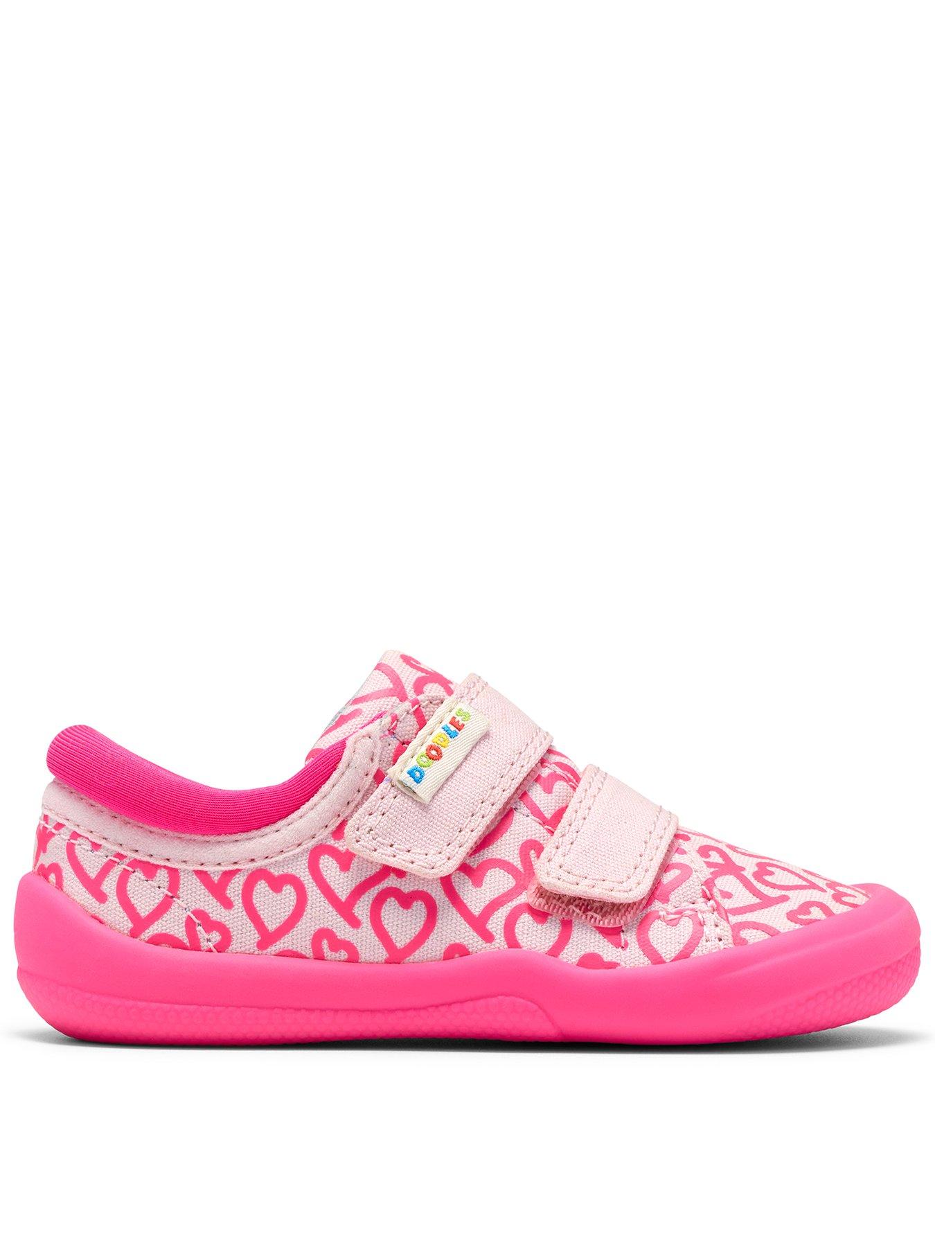 Clarks Baby Briley Fly First Shoe - Pink