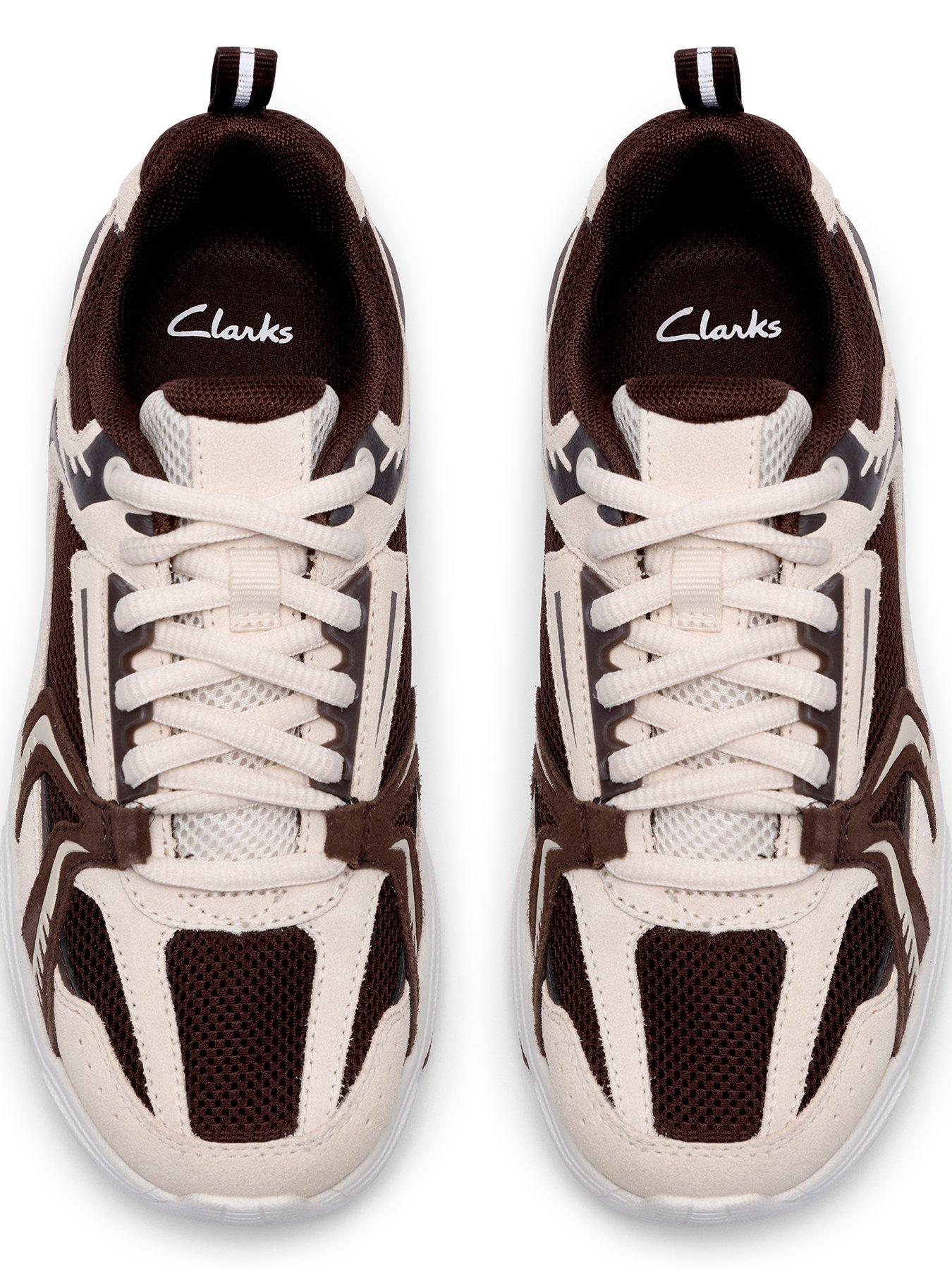 Image 4 of 6 of Clarks Youth Crafton Vibe Trainer - Brown