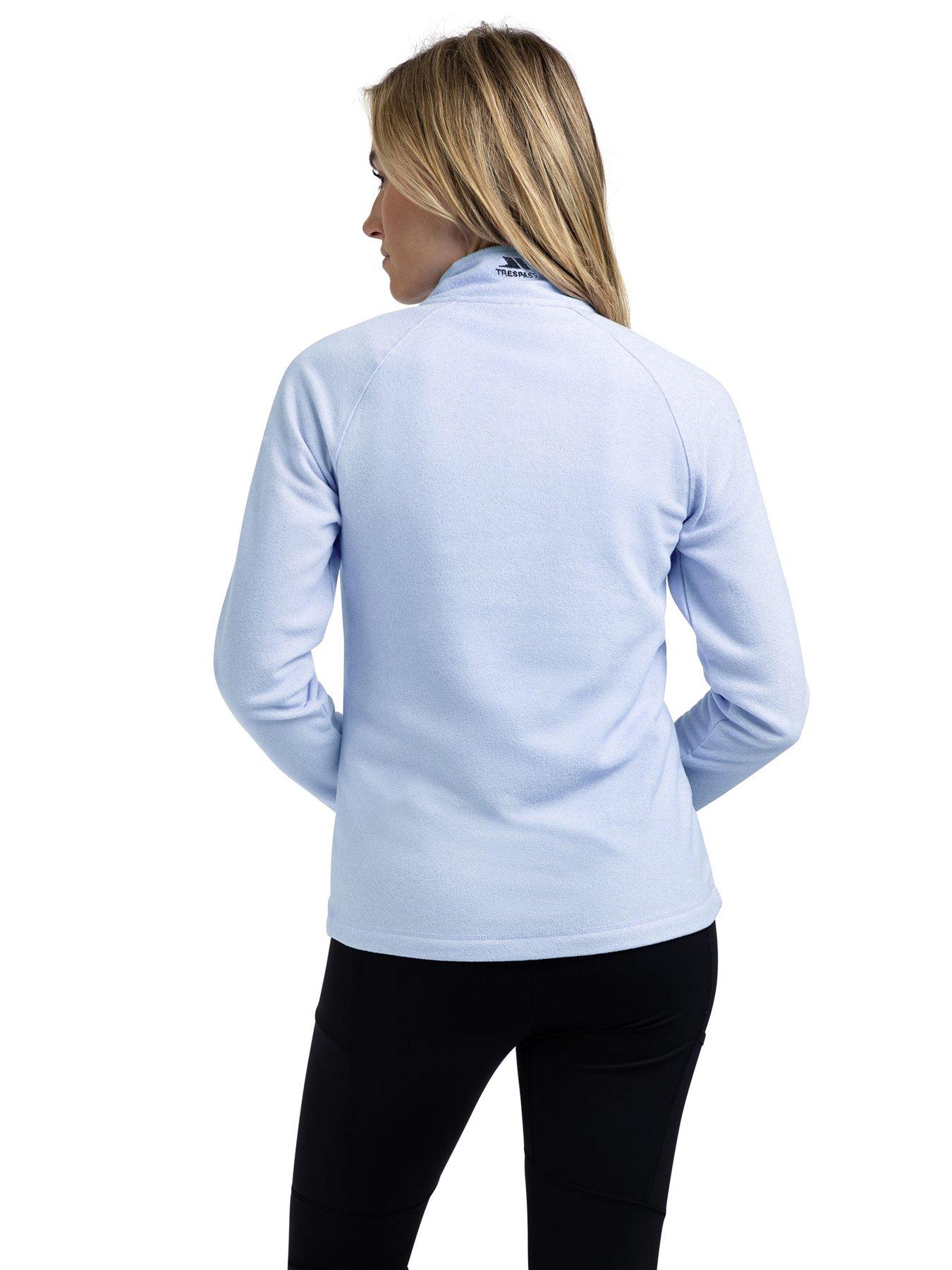  image of trespass-womens-meadows-fleece-light-blue