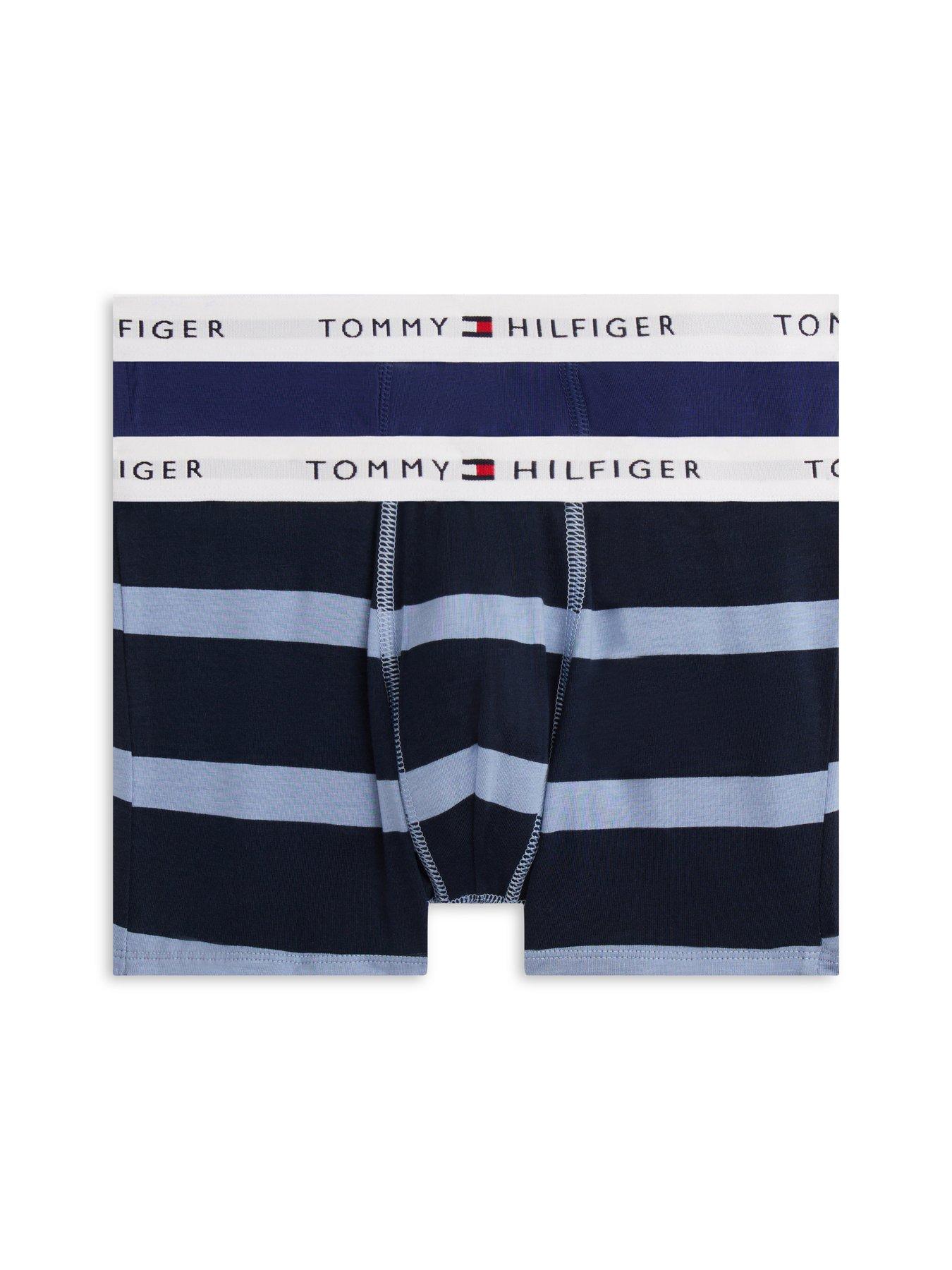 Tommy Hilfiger Boys 2 Pack Trunks - Blue