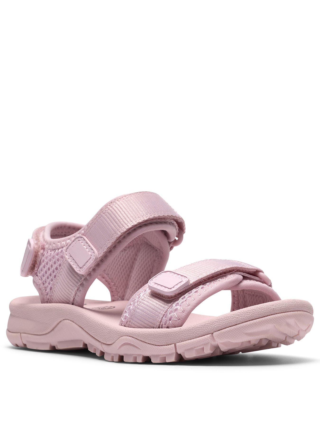 Image 2 of 6 of Clarks Junior Wharf Tide Sandal - Pink