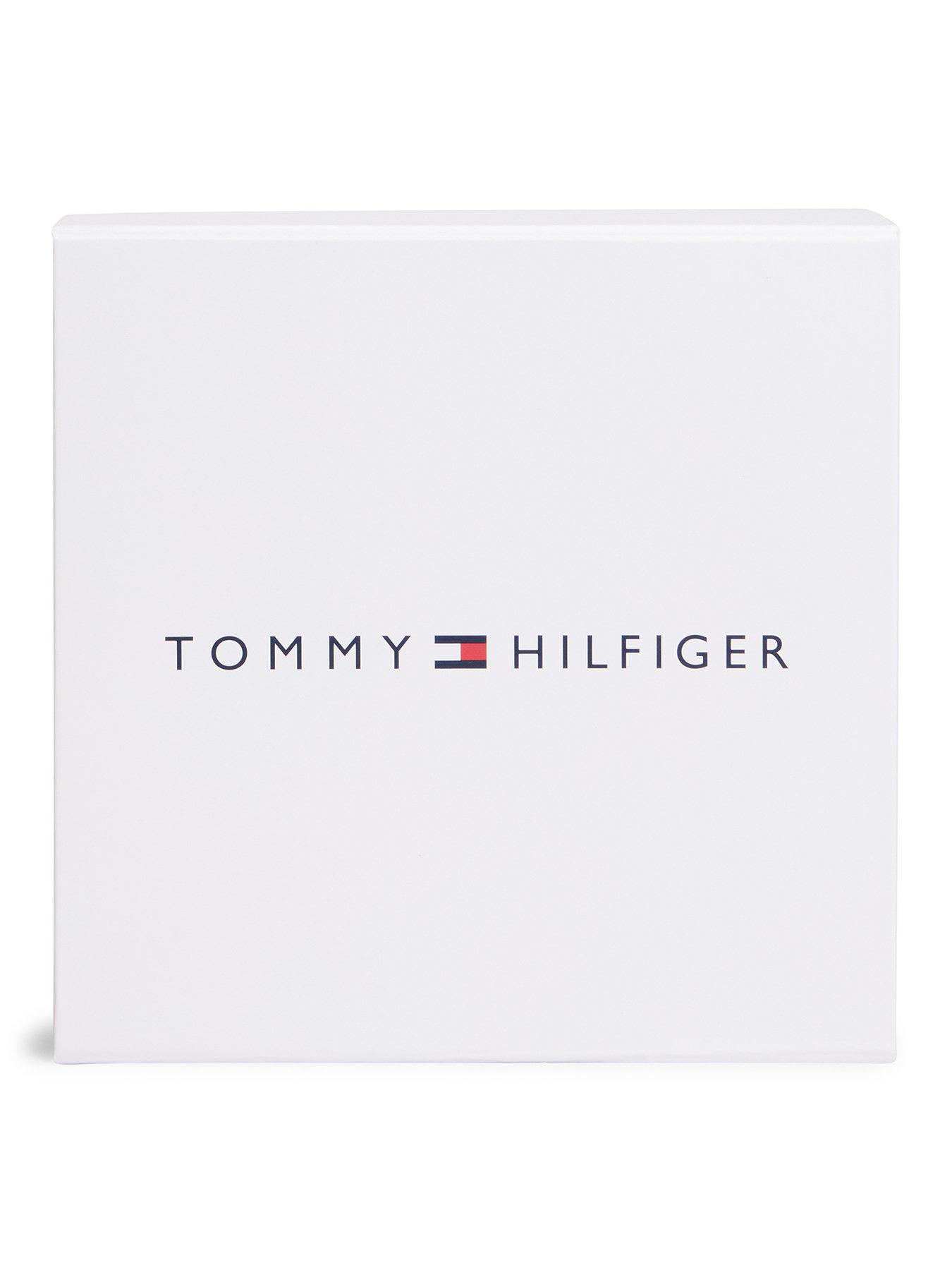 Image 2 of 3 of Tommy Hilfiger Baby Girls Flag Smile 3 Pack Body Giftbox - Blush-Pink/White/Stripe-Print