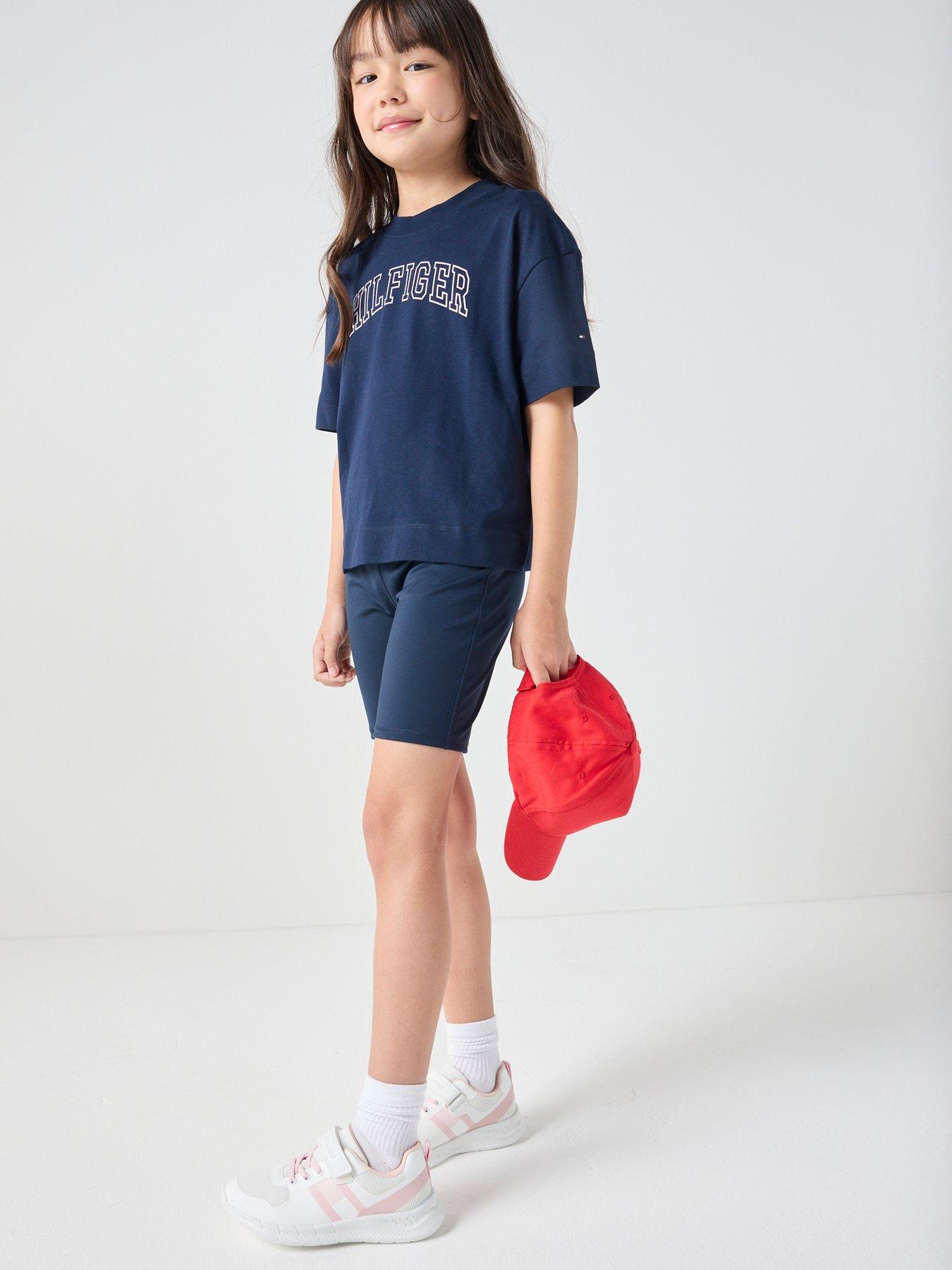 Tommy Hilfiger Girls Cycling Shorts - Navy