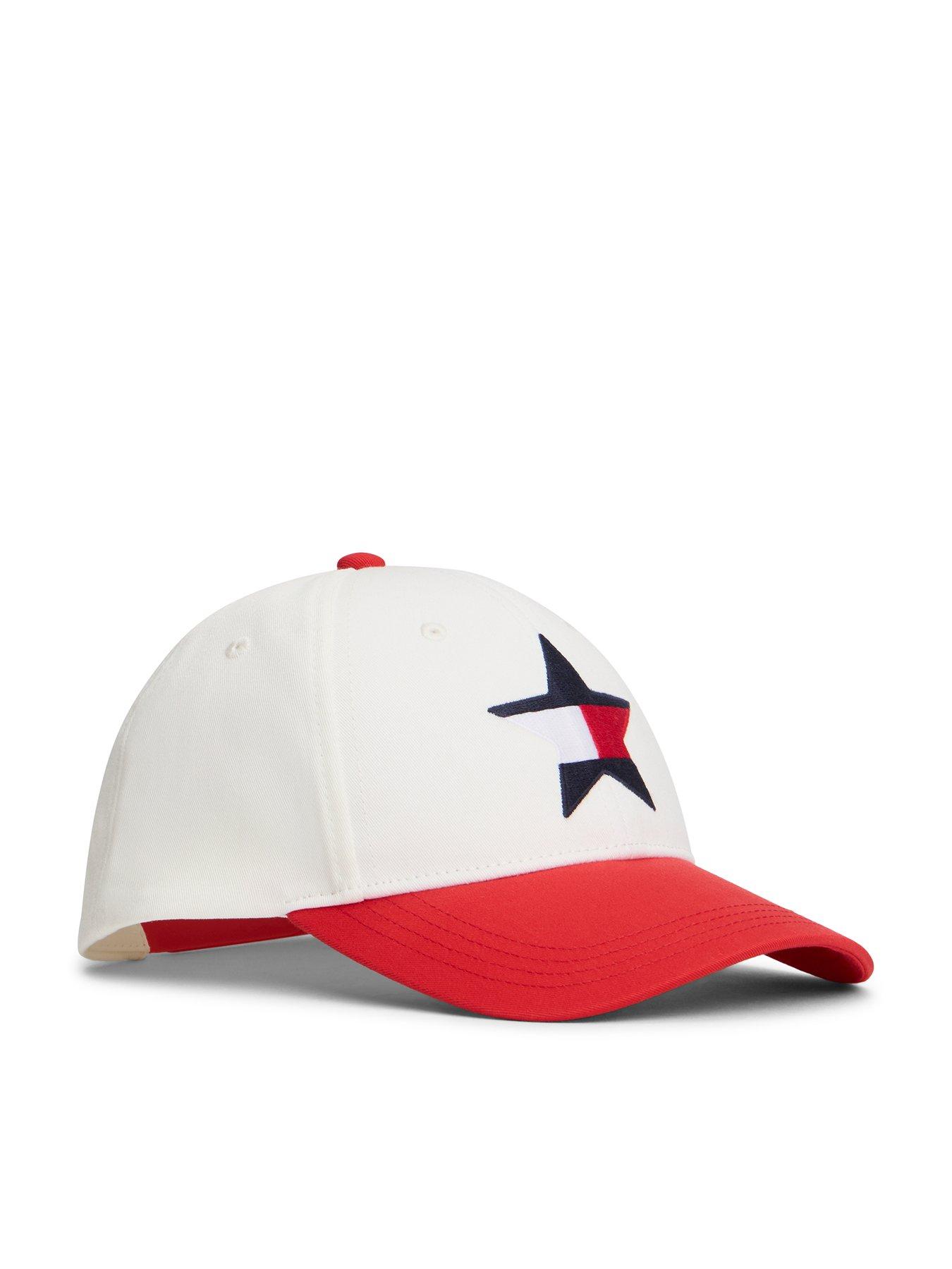 Image 1 of 5 of Tommy Hilfiger Kids Flag Colourblock Cap - Red