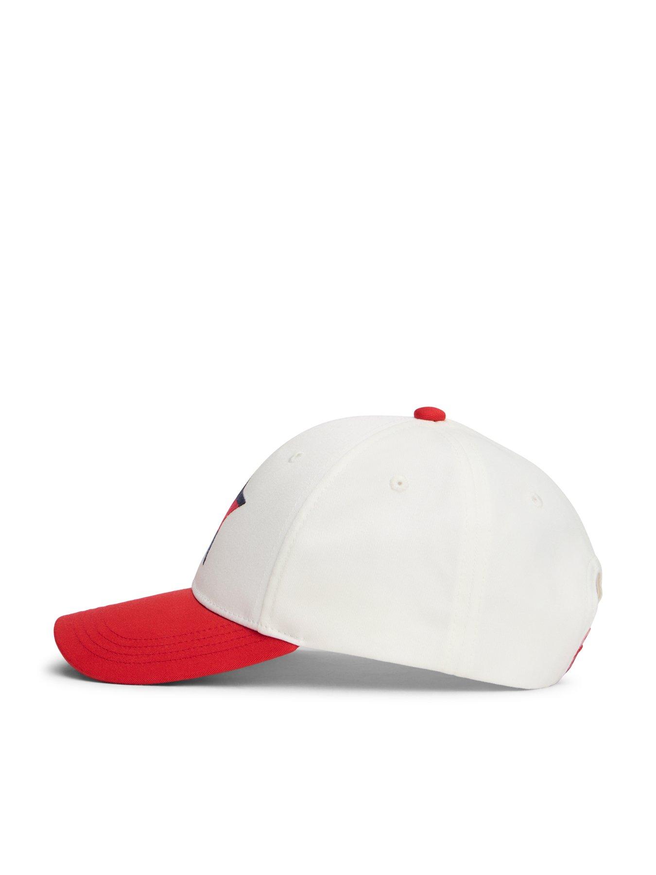 Image 4 of 5 of Tommy Hilfiger Kids Flag Colourblock Cap - Red