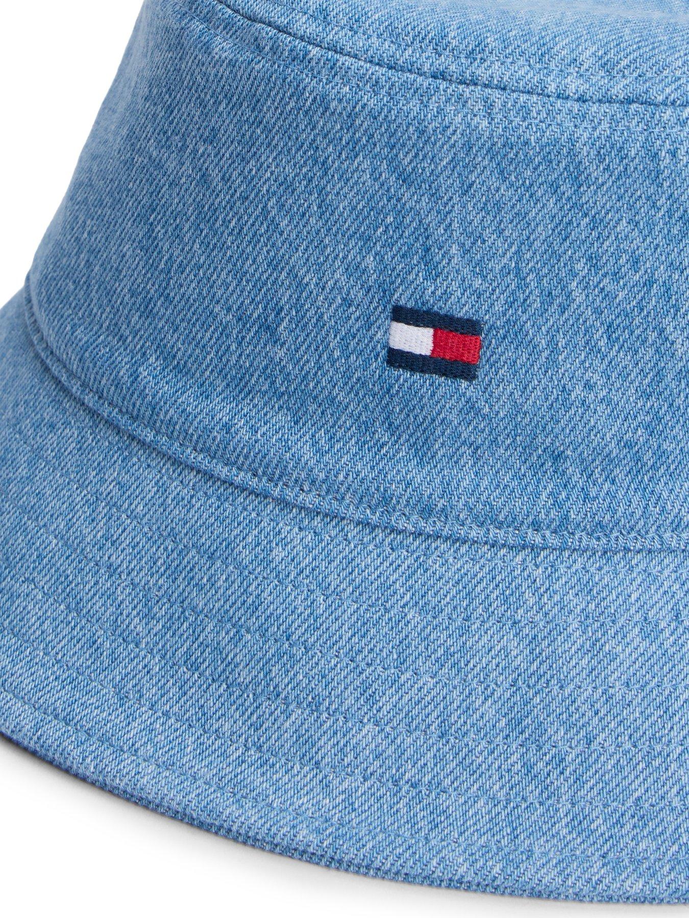 Image 4 of 5 of Tommy Hilfiger Kids Flag Denim Bucket Hat - Blue