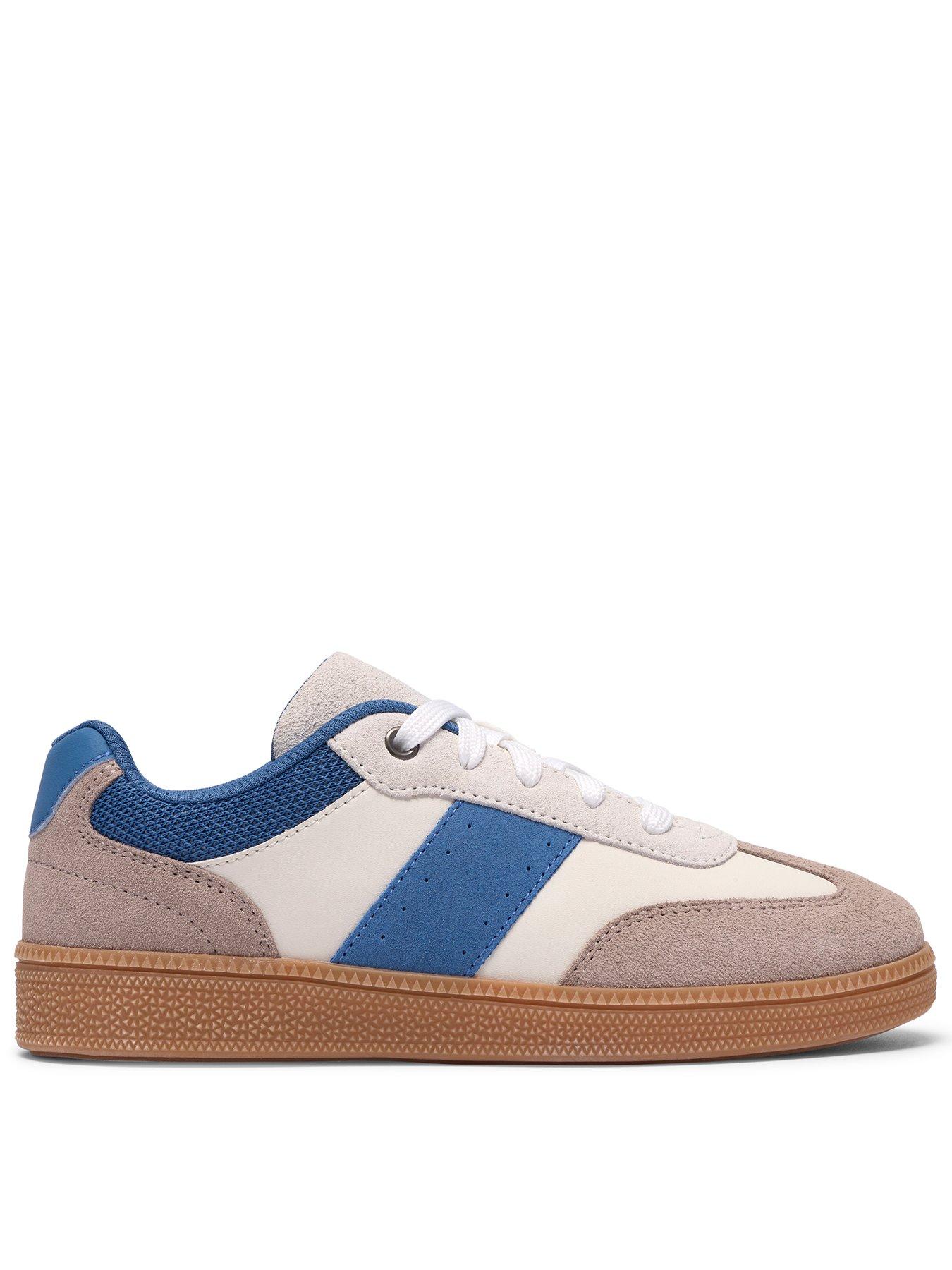 Image 1 of 6 of Clarks Junior Cypress Lane Trainer - Blue