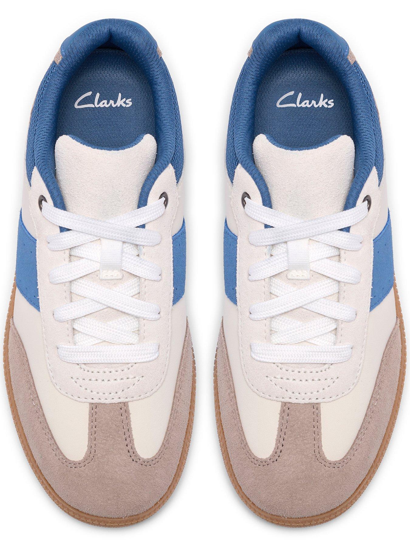 Image 4 of 6 of Clarks Junior Cypress Lane Trainer - Blue