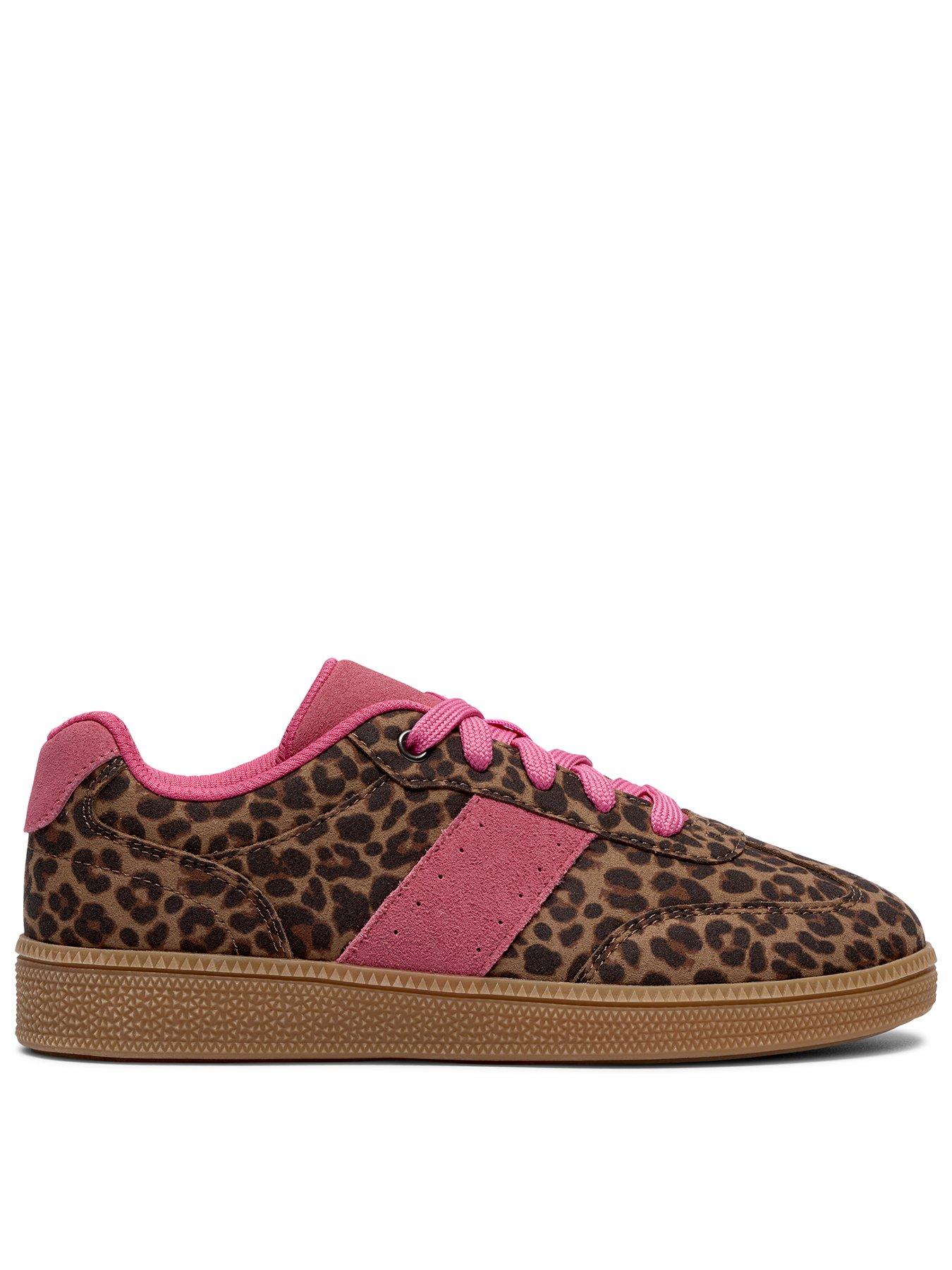 Image 1 of 6 of Clarks Youth Cypress Lace Trainer - Brown
