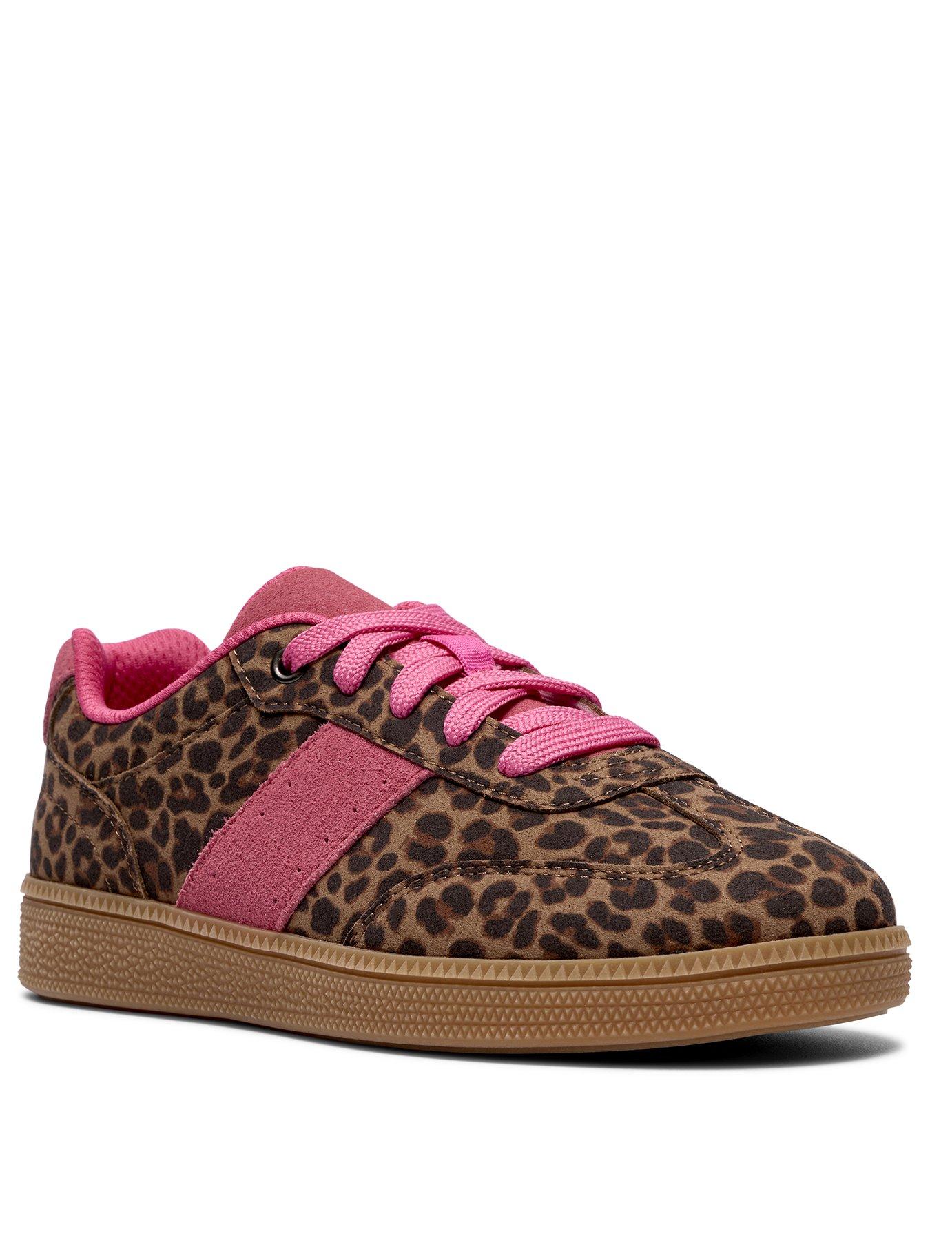 Image 2 of 6 of Clarks Youth Cypress Lace Trainer - Brown